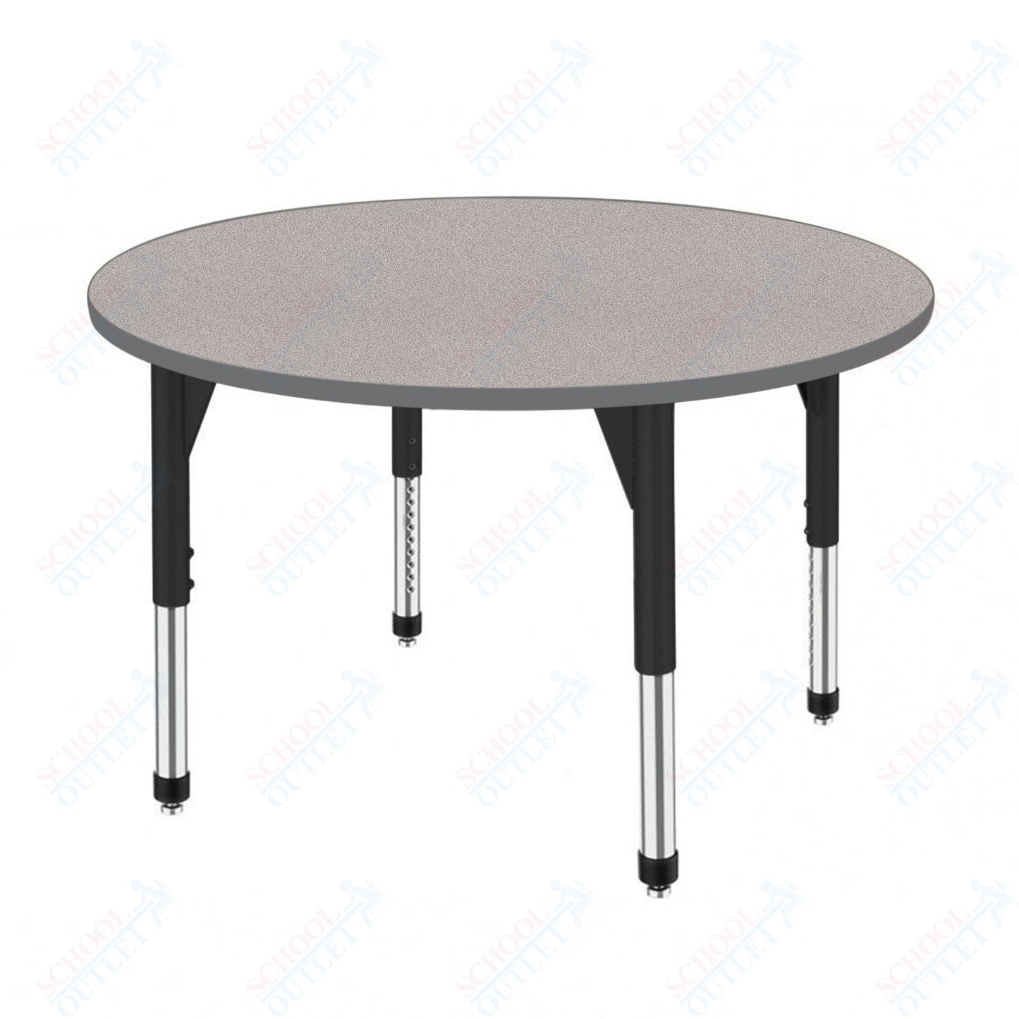 Marco Premier Series 42" Round Stand-Up Table Adjustable Height 32"-42" (43-2245-MA)