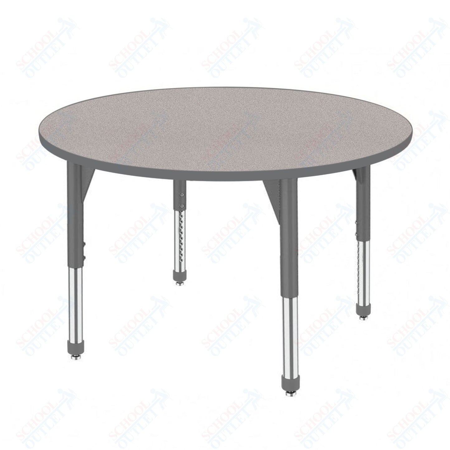 Marco Premier Series 42" Round Stand-Up Table Adjustable Height 32"-42" (43-2245-MA)