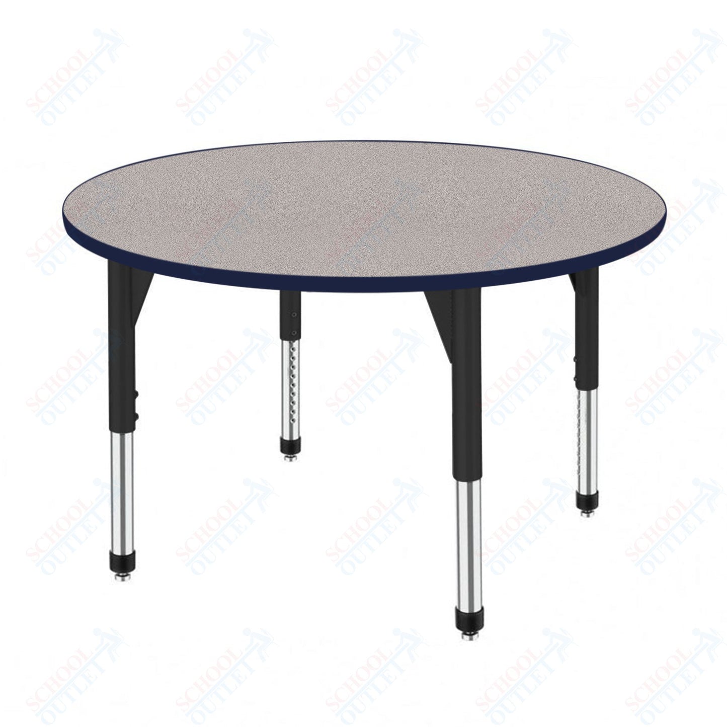 Marco Premier Series 42" Round Stand-Up Table Adjustable Height 32"-42" (43-2245-MA)
