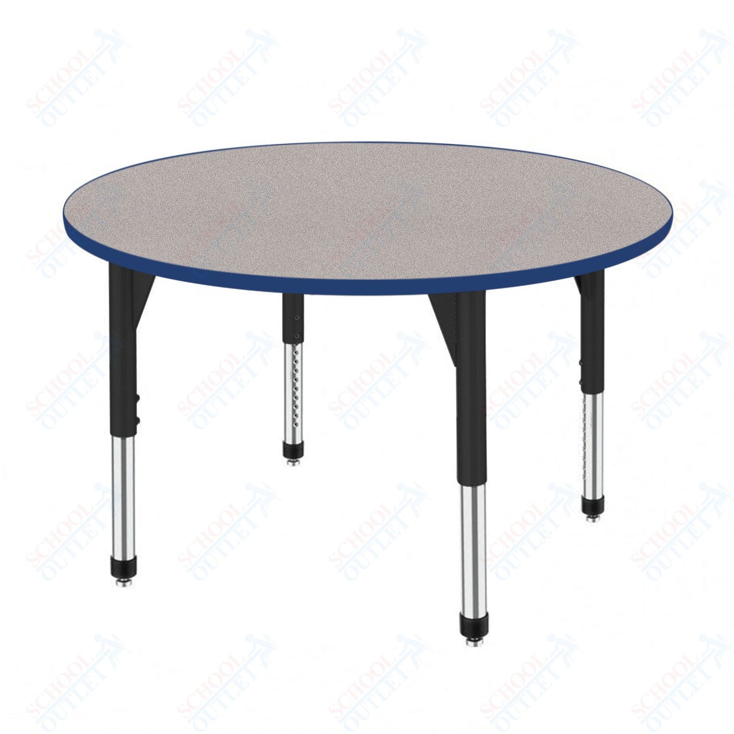 Marco Premier Series 42" Round Stand-Up Table Adjustable Height 32"-42" (43-2245-MA)