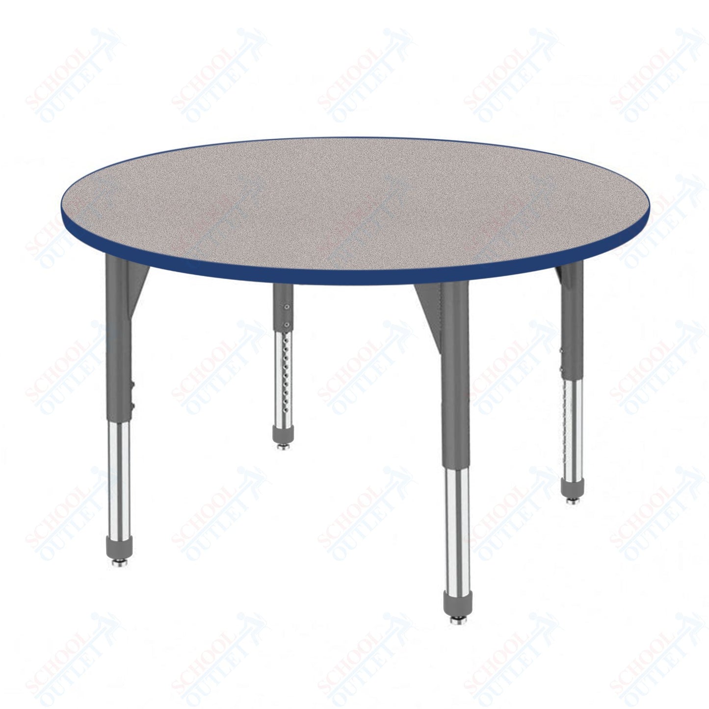 Marco Premier Series 42" Round Stand-Up Table Adjustable Height 32"-42" (43-2245-MA)