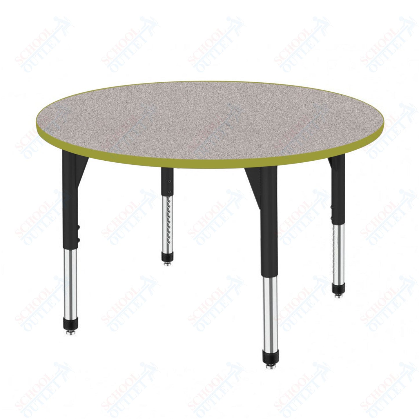 Marco Premier Series 42" Round Stand-Up Table Adjustable Height 32"-42" (43-2245-MA)