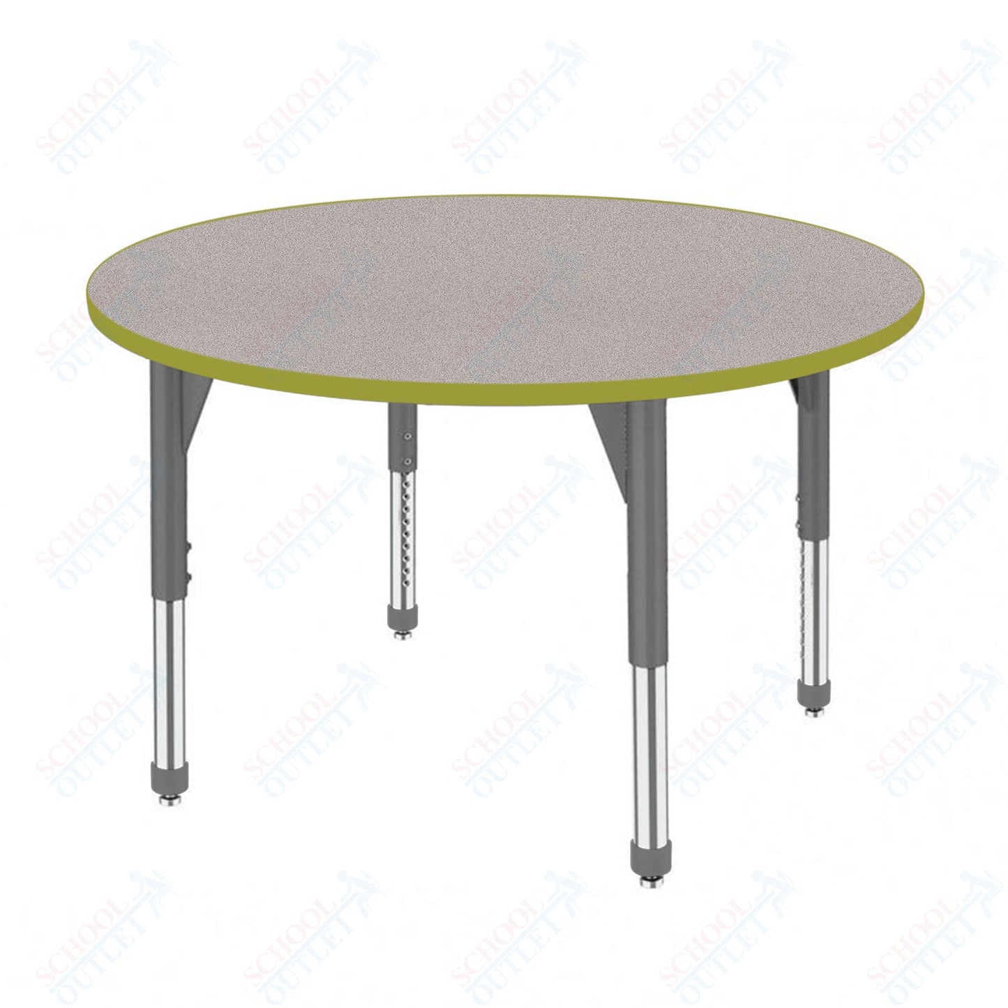 Marco Premier Series 42" Round Stand-Up Table Adjustable Height 32"-42" (43-2245-MA)