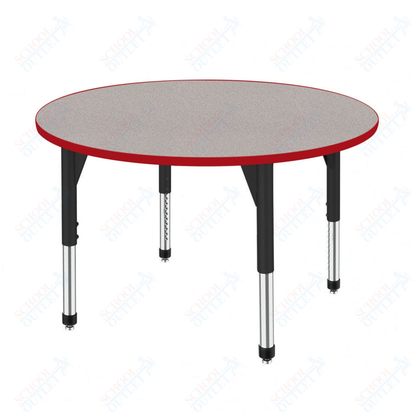 Marco Premier Series 42" Round Stand-Up Table Adjustable Height 32"-42" (43-2245-MA)