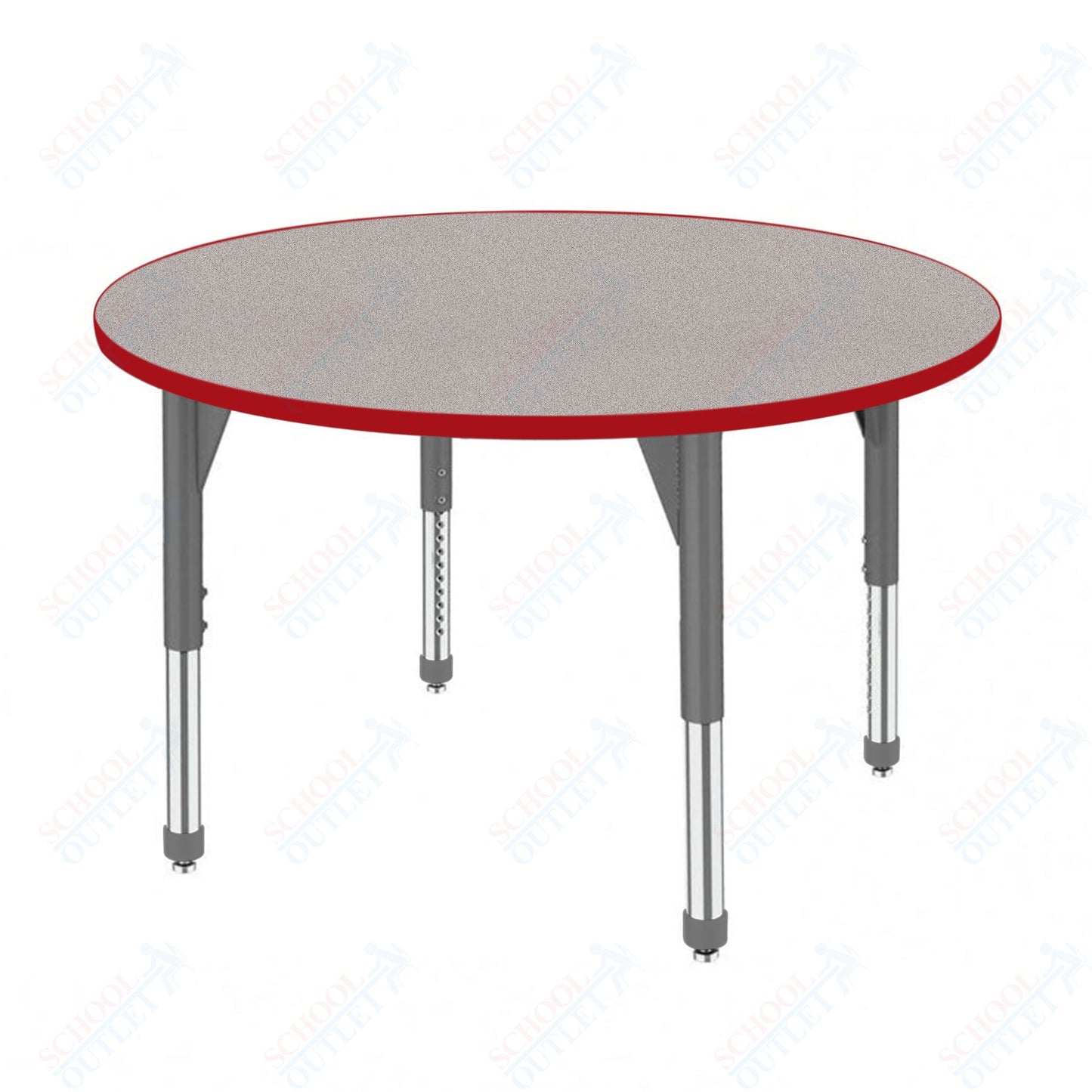 Marco Premier Series 42" Round Stand-Up Table Adjustable Height 32"-42" (43-2245-MA)