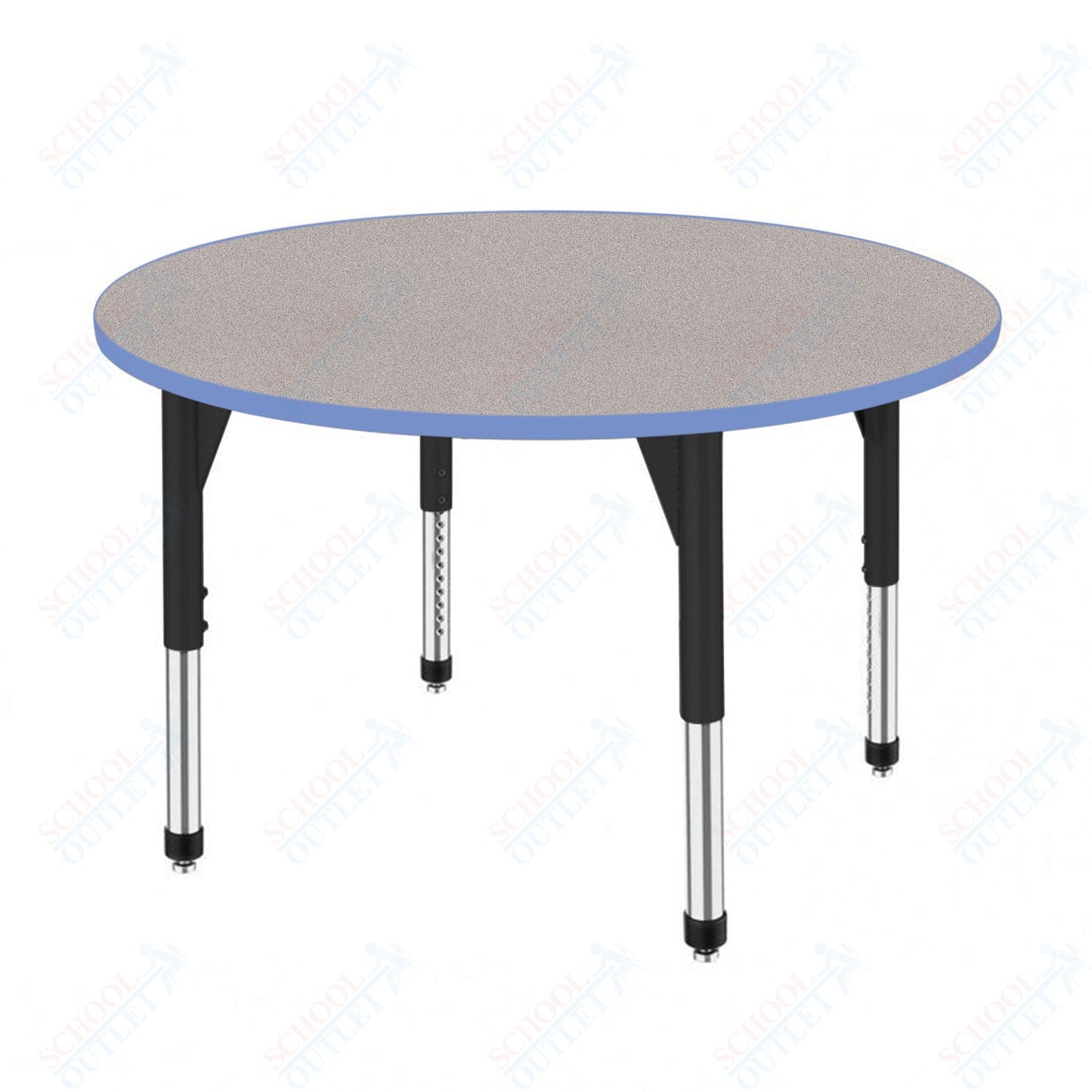 Marco Premier Series 42" Round Stand-Up Table Adjustable Height 32"-42" (43-2245-MA)