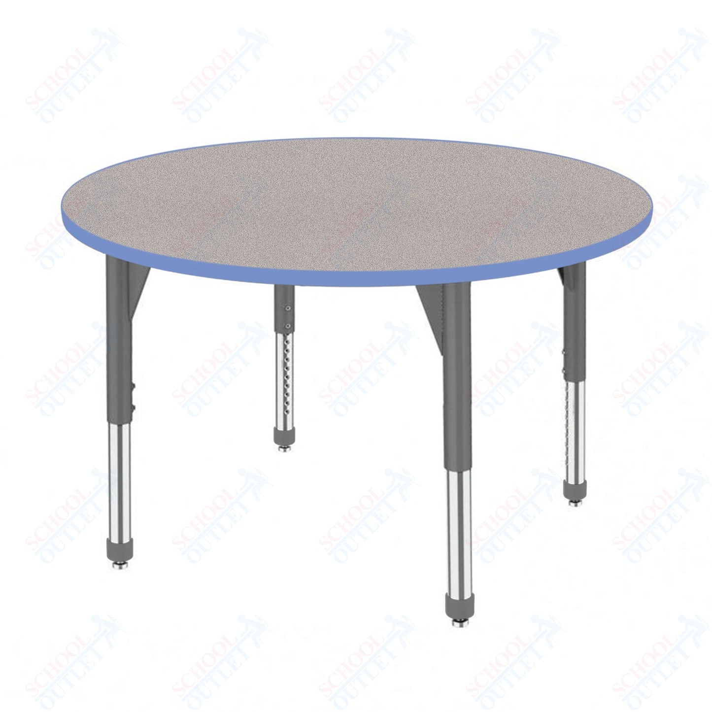 Marco Premier Series 42" Round Stand-Up Table Adjustable Height 32"-42" (43-2245-MA)