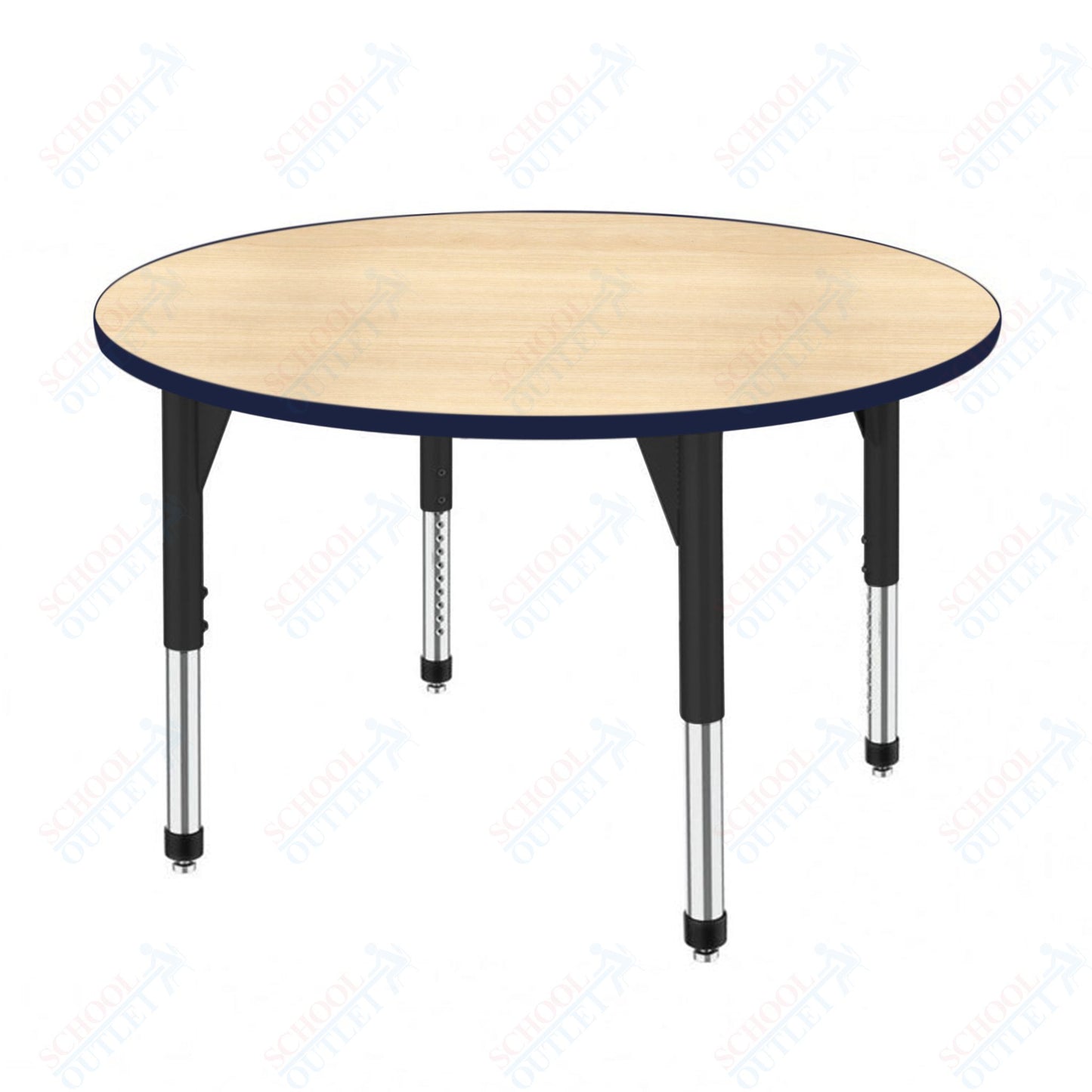 Marco Premier Series 42" Round Stand-Up Table Adjustable Height 32"-42" (43-2245-MA)