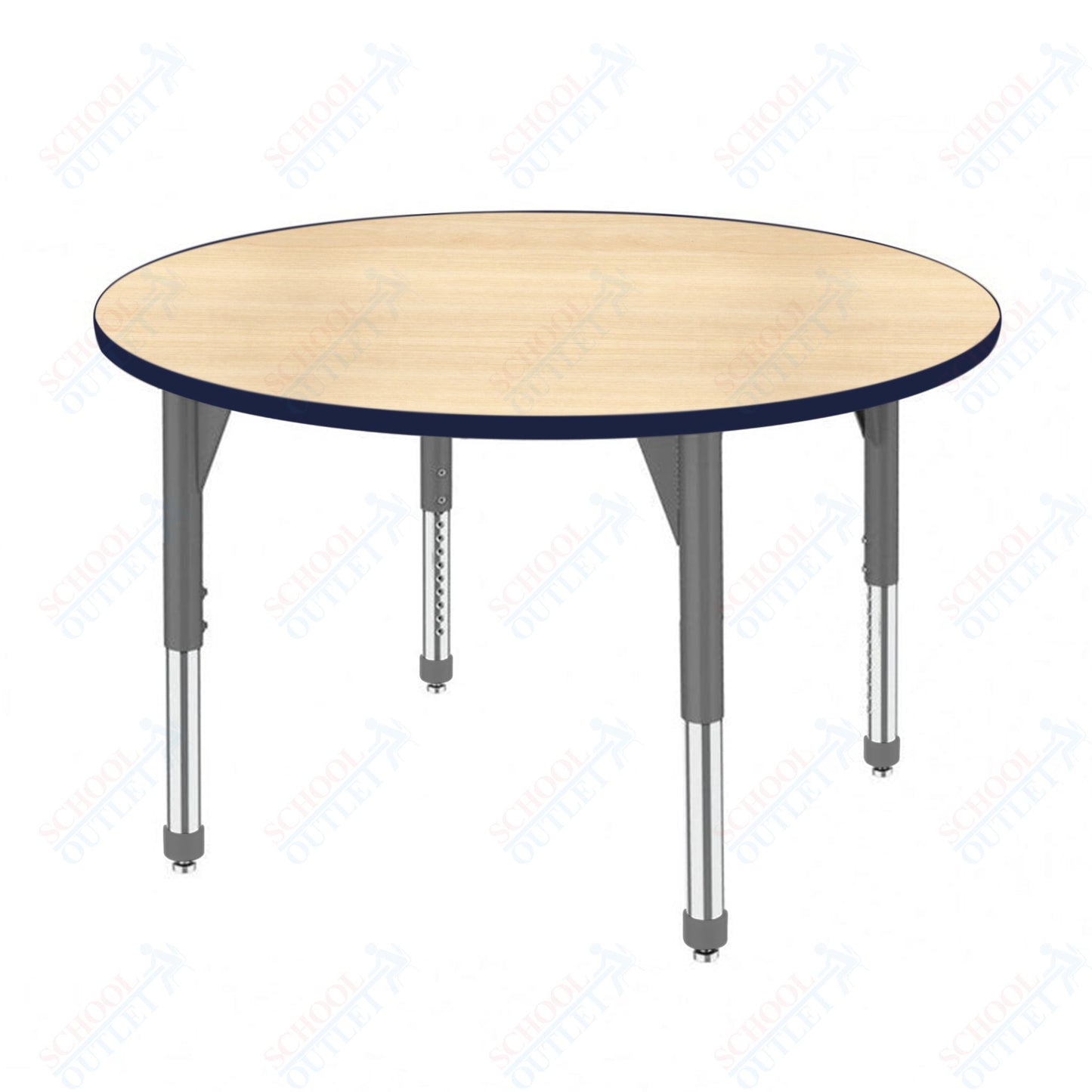 Marco Premier Series 42" Round Stand-Up Table Adjustable Height 32"-42" (43-2245-MA)