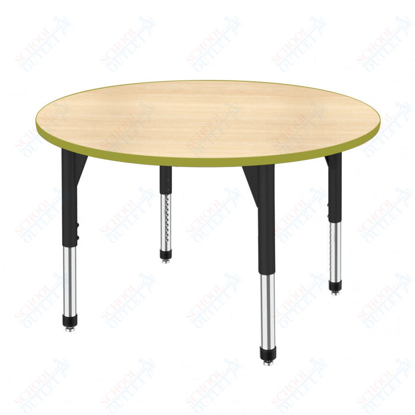 Marco Premier Series 42" Round Stand-Up Table Adjustable Height 32"-42" (43-2245-MA)