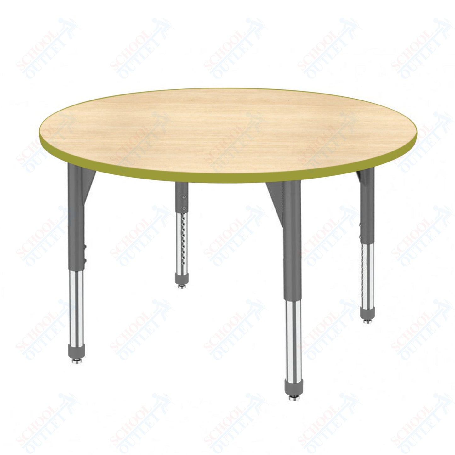 Marco Premier Series 42" Round Stand-Up Table Adjustable Height 32"-42" (43-2245-MA)