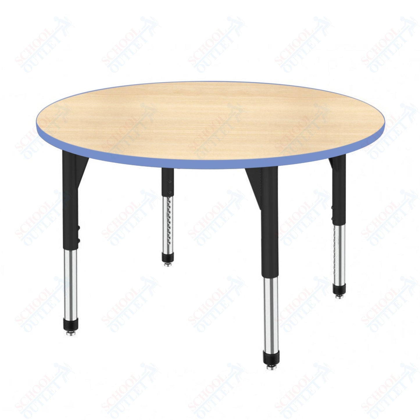 Marco Premier Series 42" Round Stand-Up Table Adjustable Height 32"-42" (43-2245-MA)