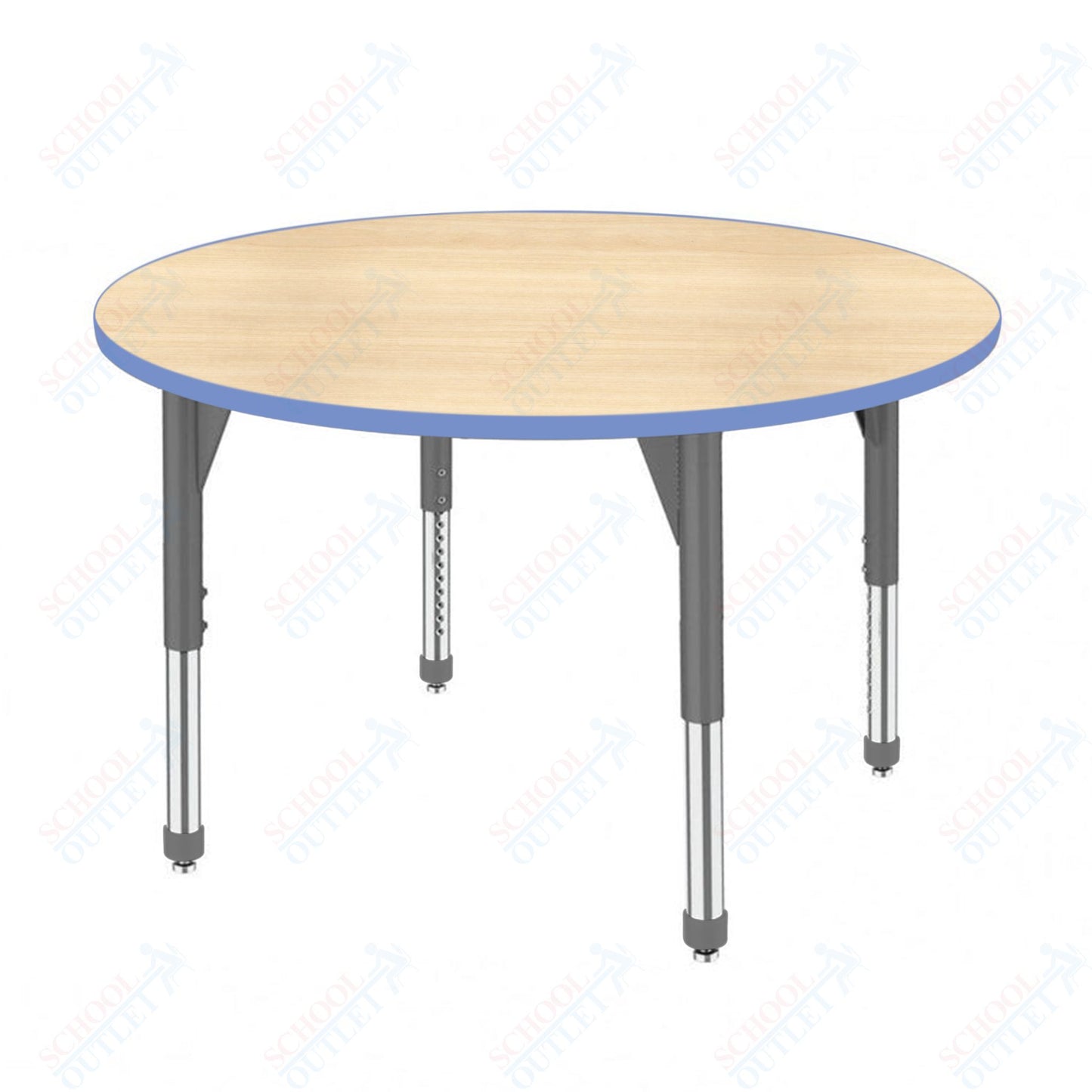 Marco Premier Series 42" Round Stand-Up Table Adjustable Height 32"-42" (43-2245-MA)