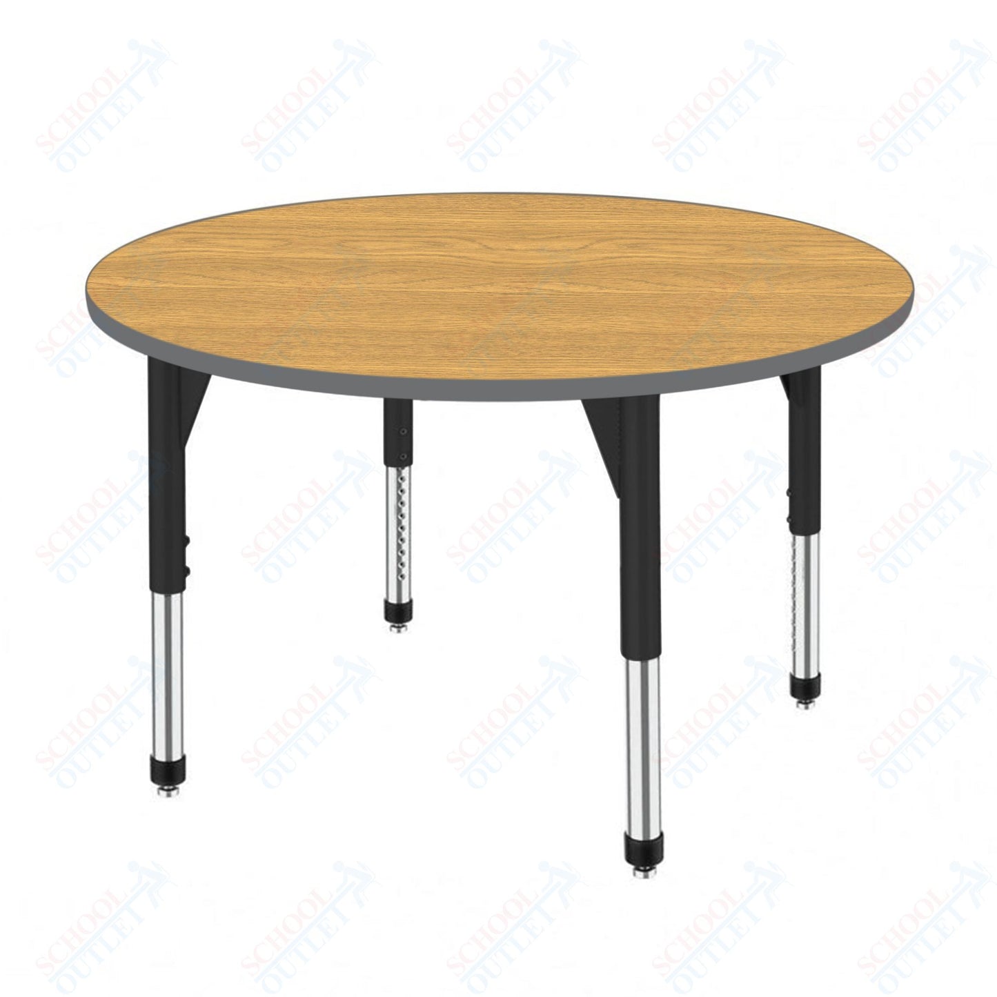 Marco Premier Series 42" Round Stand-Up Table Adjustable Height 32"-42" (43-2245-MA)