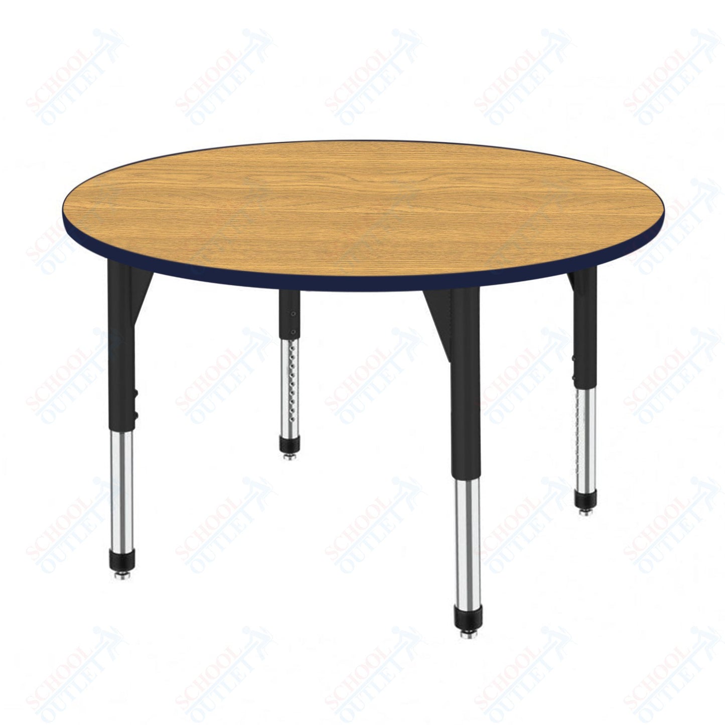 Marco Premier Series 42" Round Stand-Up Table Adjustable Height 32"-42" (43-2245-MA)
