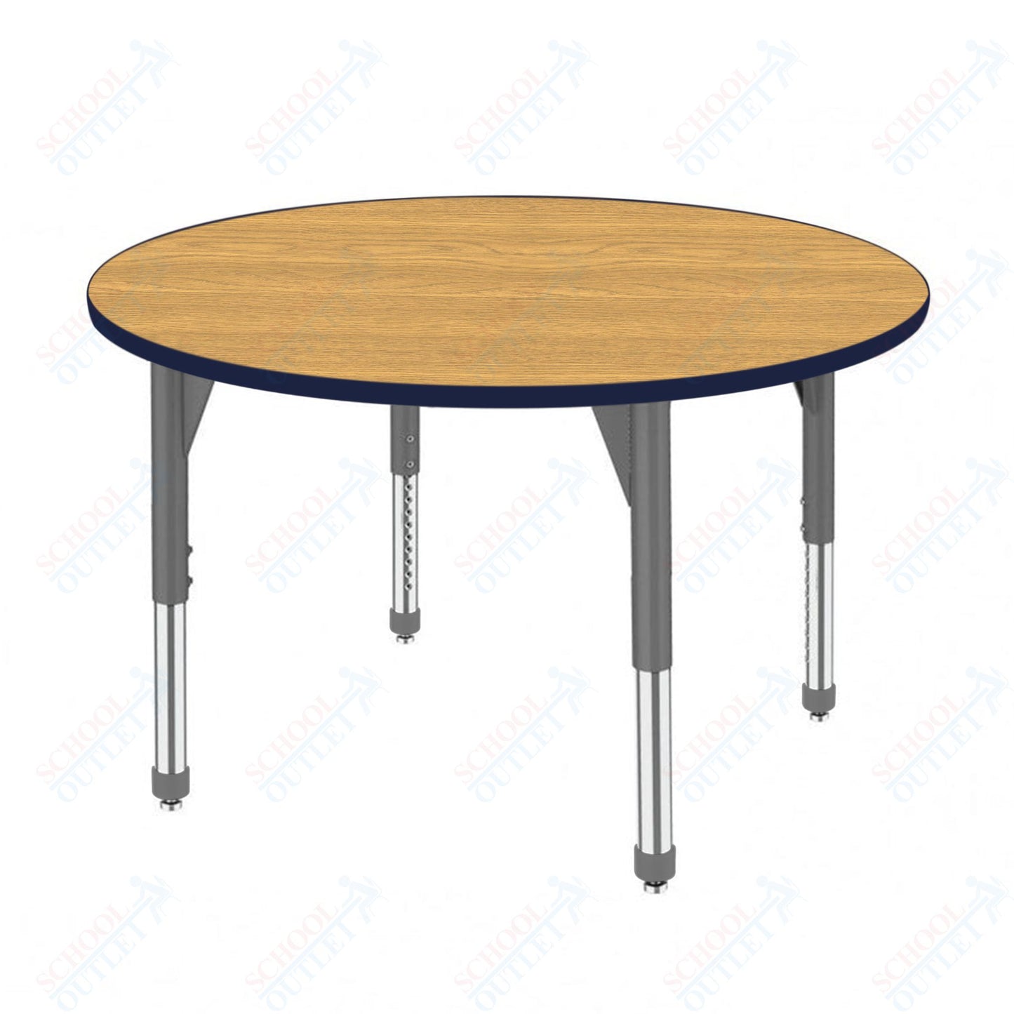 Marco Premier Series 42" Round Stand-Up Table Adjustable Height 32"-42" (43-2245-MA)