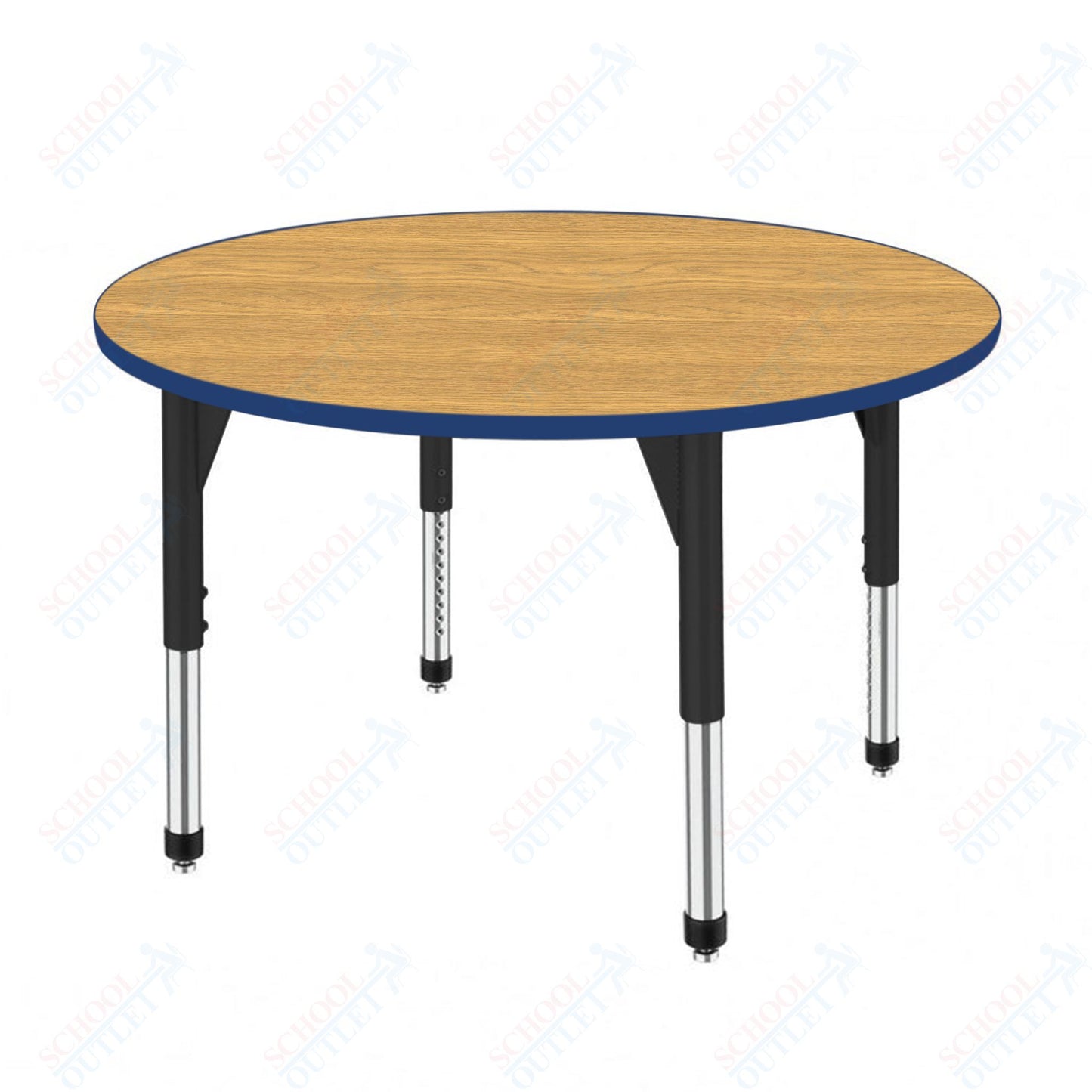 Marco Premier Series 42" Round Stand-Up Table Adjustable Height 32"-42" (43-2245-MA)