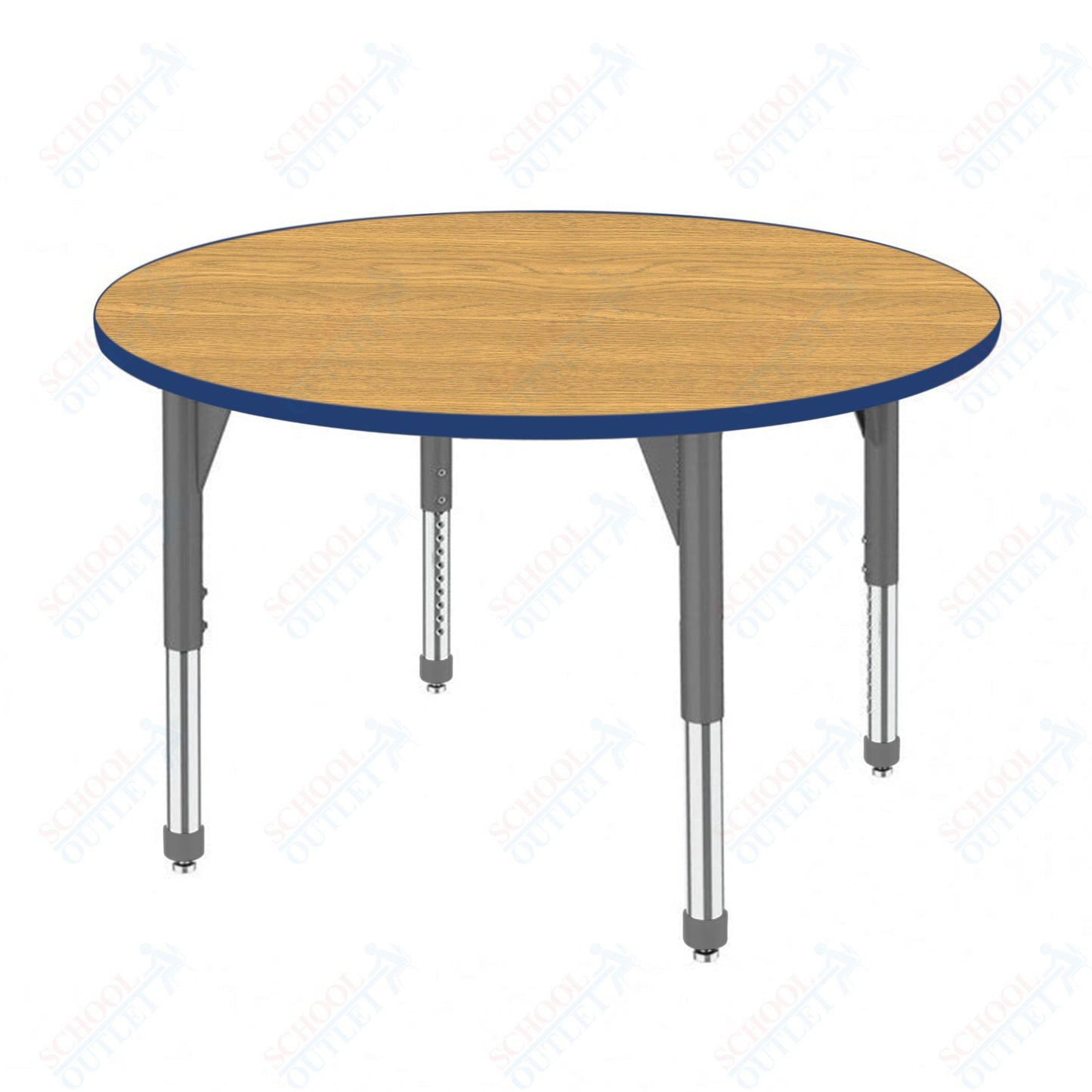 Marco Premier Series 42" Round Stand-Up Table Adjustable Height 32"-42" (43-2245-MA)