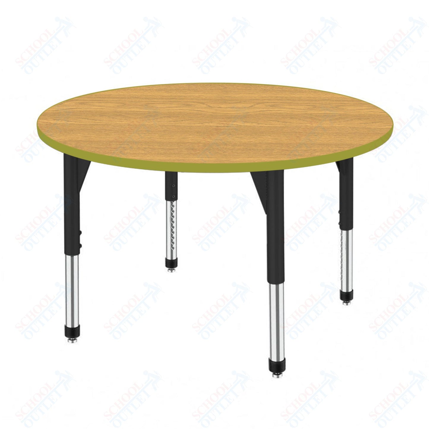 Marco Premier Series 42" Round Stand-Up Table Adjustable Height 32"-42" (43-2245-MA)