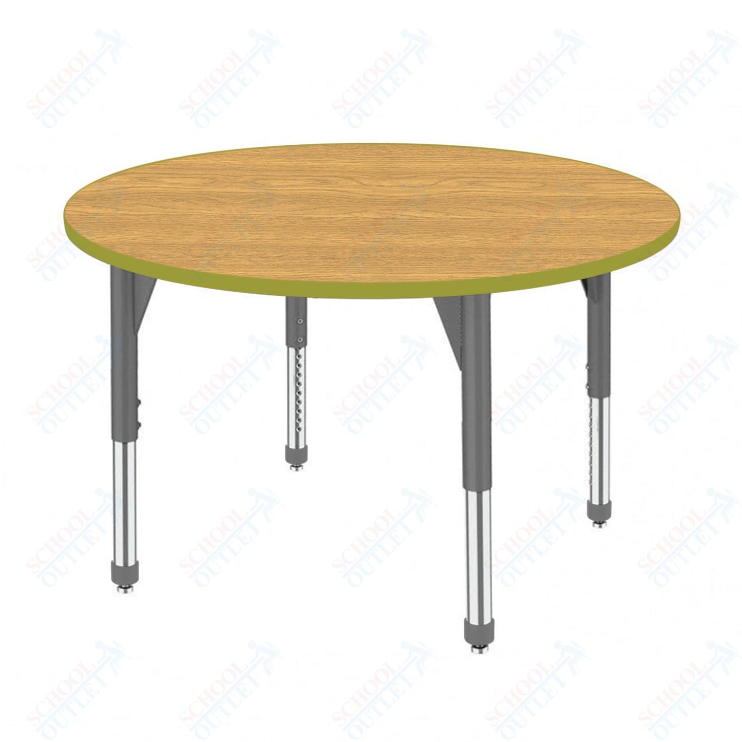 Marco Premier Series 42" Round Stand-Up Table Adjustable Height 32"-42" (43-2245-MA)