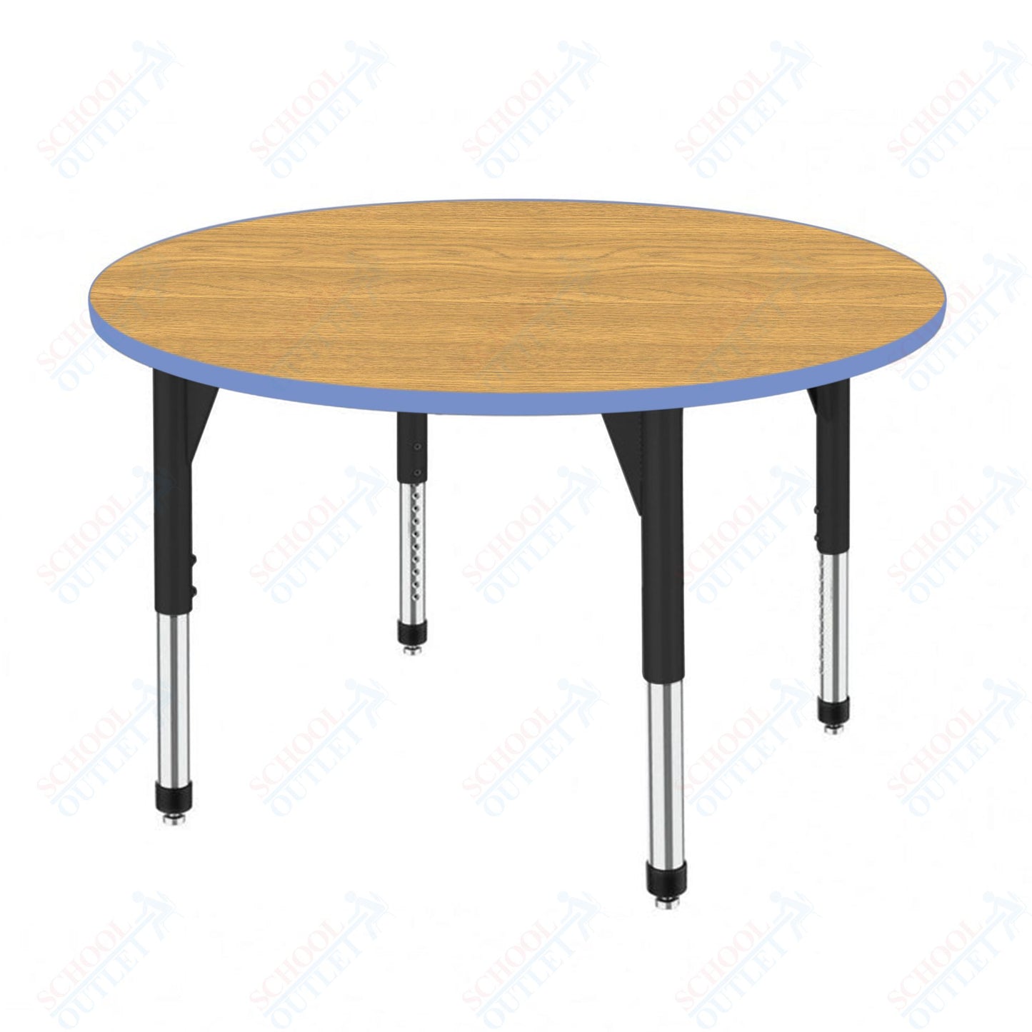 Marco Premier Series 42" Round Stand-Up Table Adjustable Height 32"-42" (43-2245-MA)