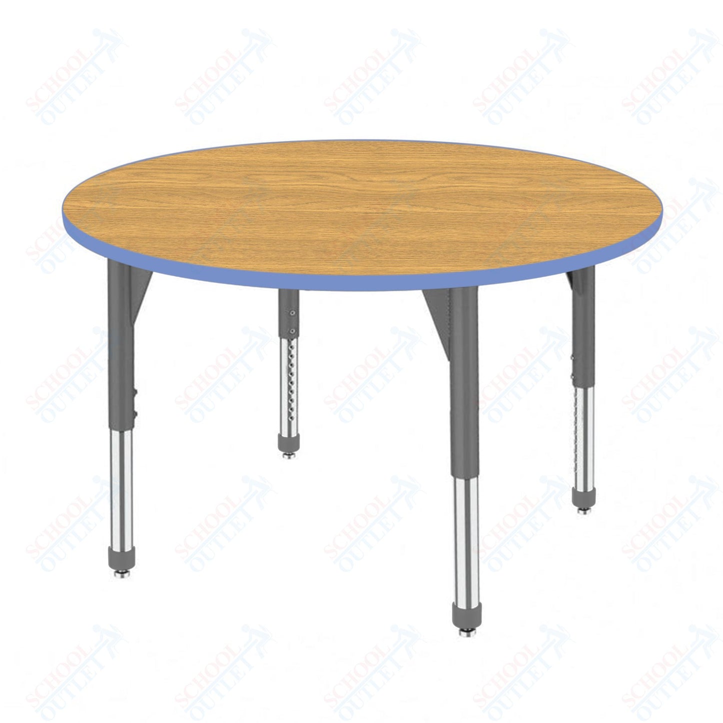 Marco Premier Series 42" Round Stand-Up Table Adjustable Height 32"-42" (43-2245-MA)