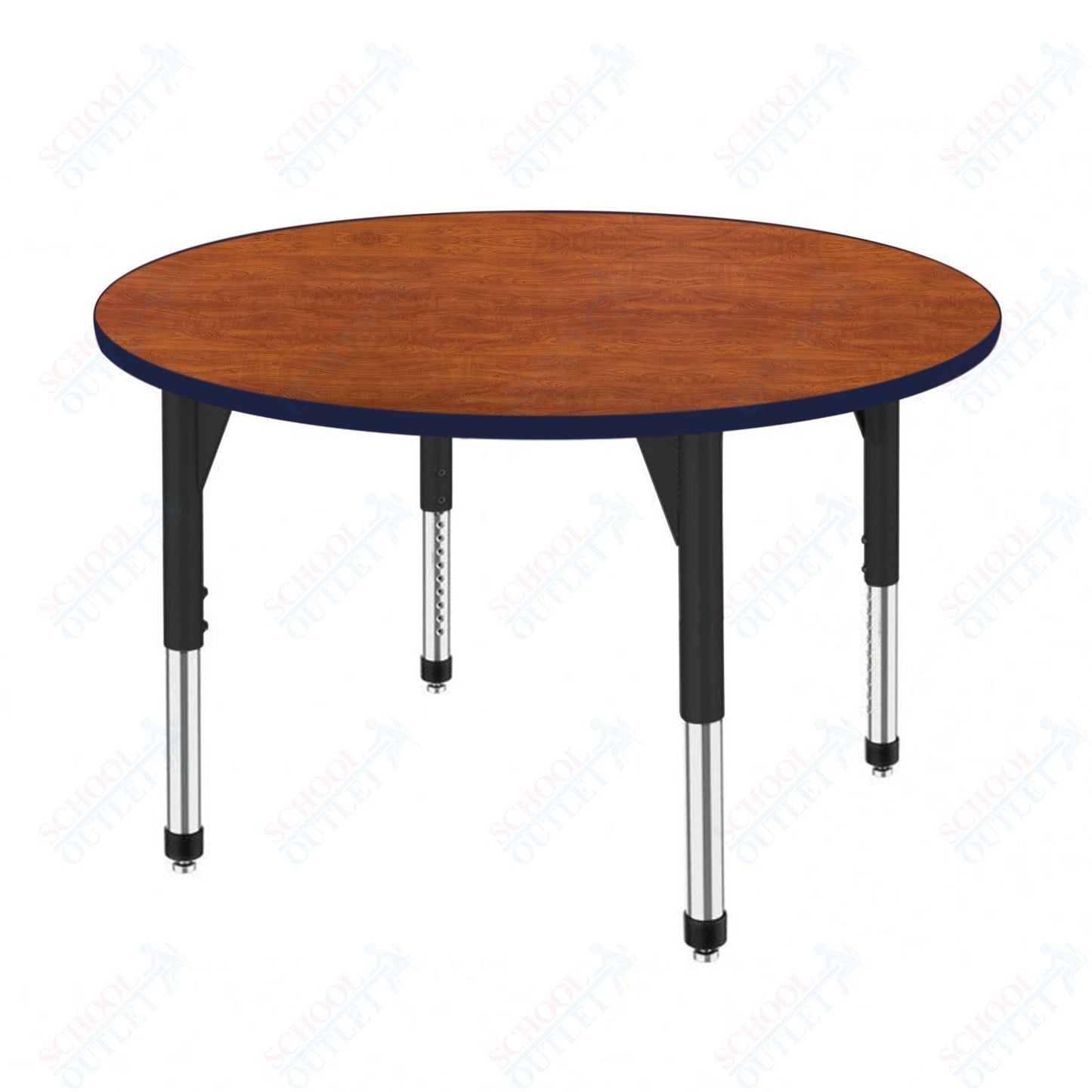 Marco Premier Series 42" Round Stand-Up Table Adjustable Height 32"-42" (43-2245-MA)