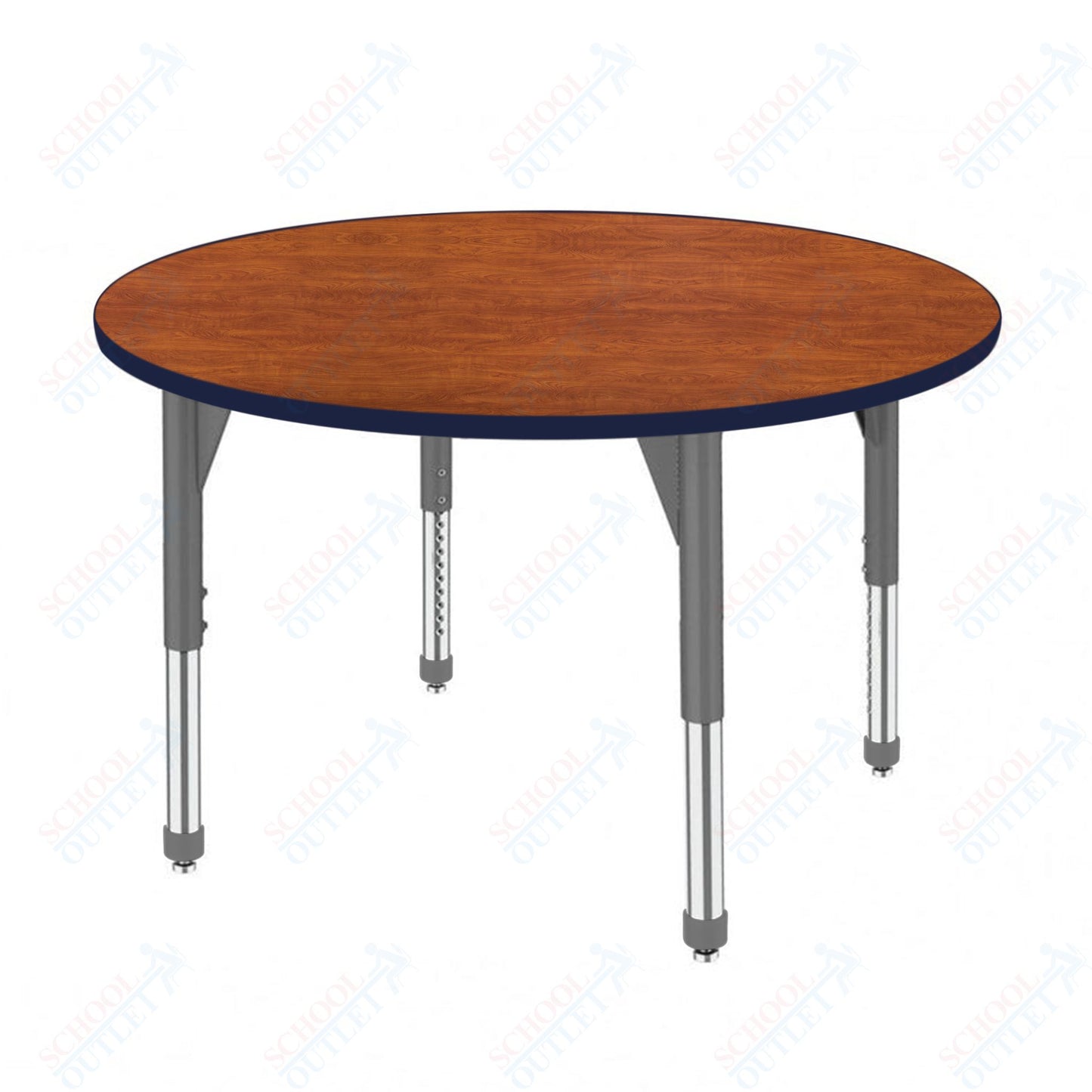 Marco Premier Series 42" Round Stand-Up Table Adjustable Height 32"-42" (43-2245-MA)