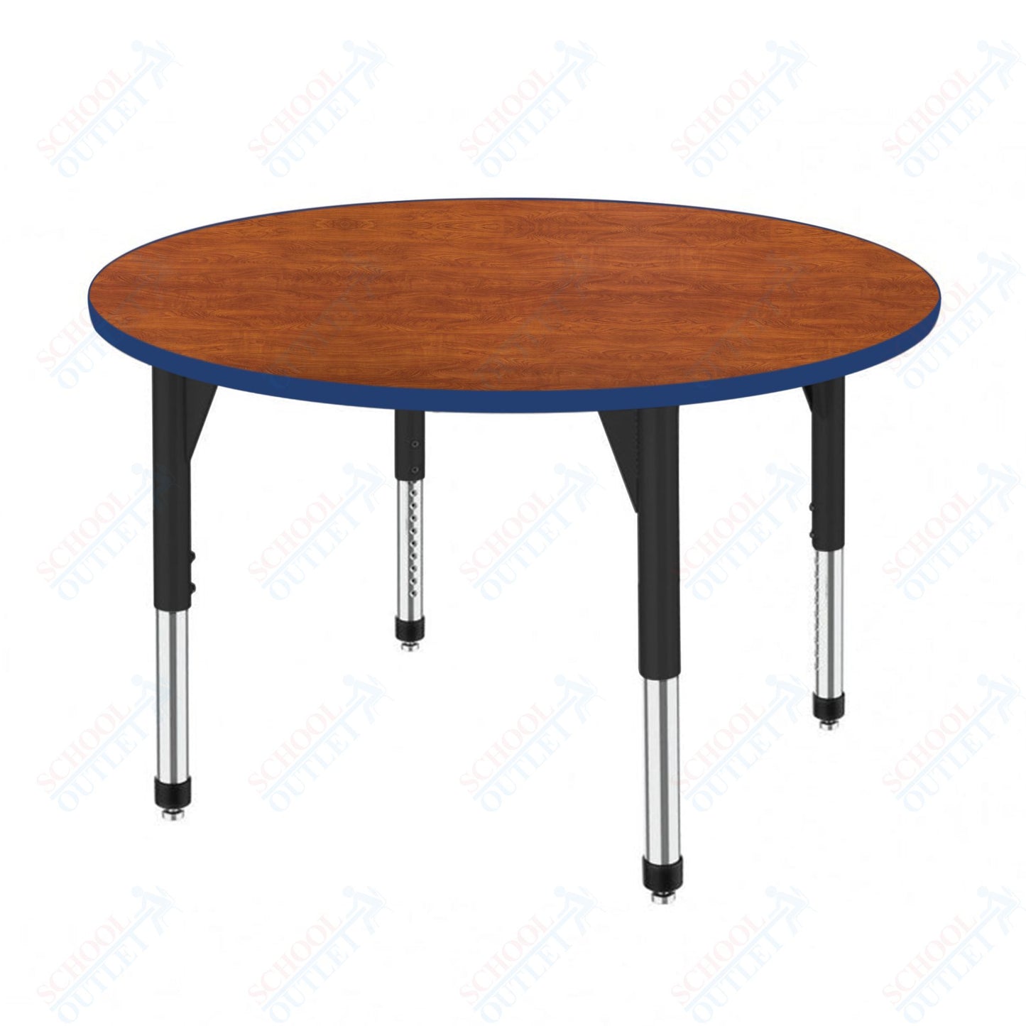 Marco Premier Series 42" Round Stand-Up Table Adjustable Height 32"-42" (43-2245-MA)