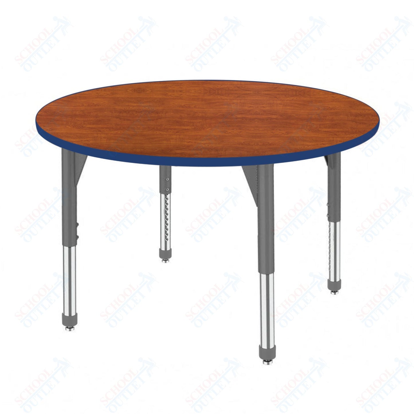 Marco Premier Series 42" Round Stand-Up Table Adjustable Height 32"-42" (43-2245-MA)