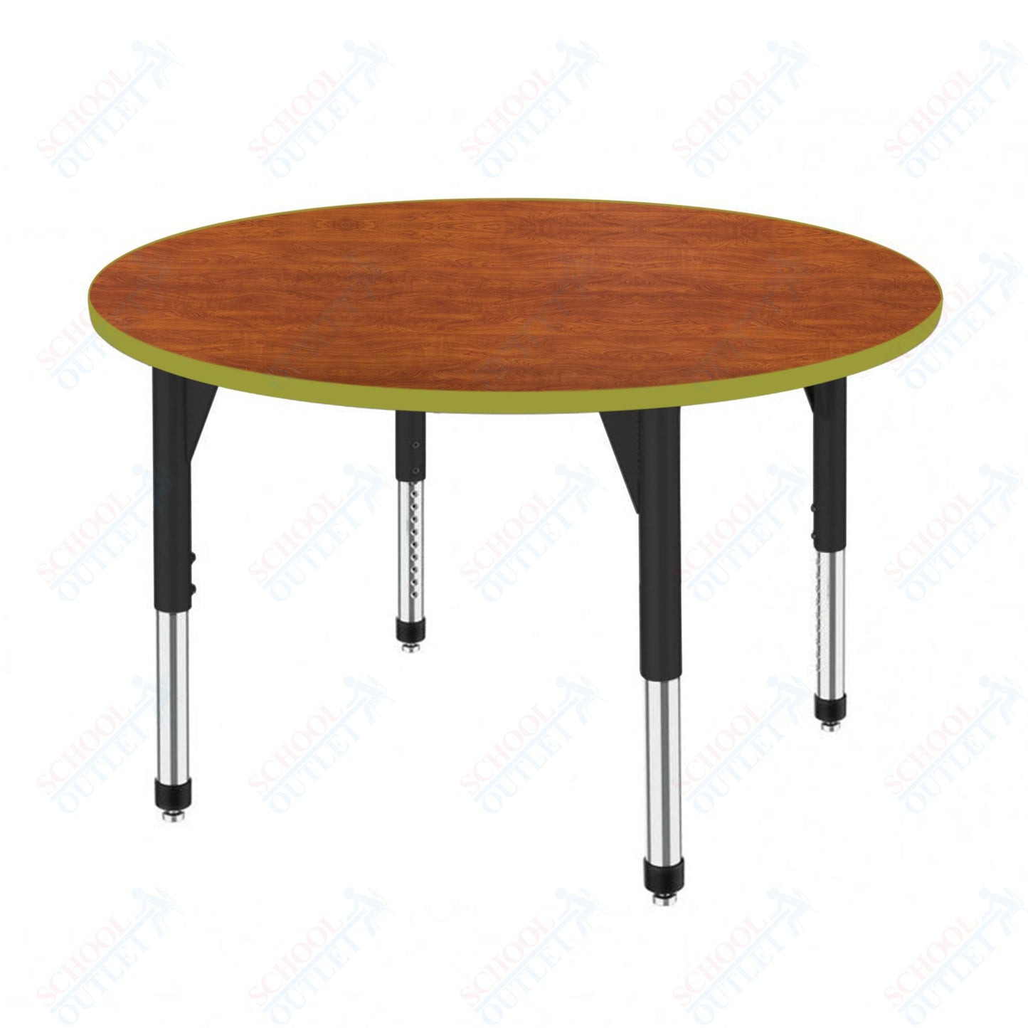 Marco Premier Series 42" Round Stand-Up Table Adjustable Height 32"-42" (43-2245-MA)