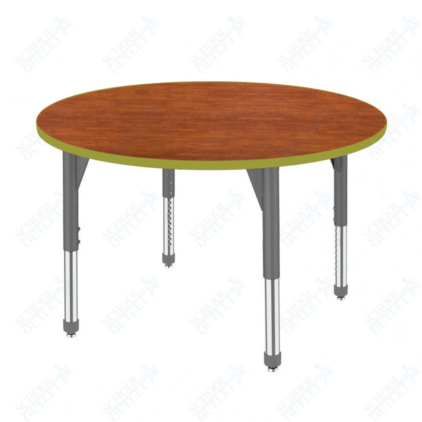 Marco Premier Series 42" Round Stand-Up Table Adjustable Height 32"-42" (43-2245-MA)