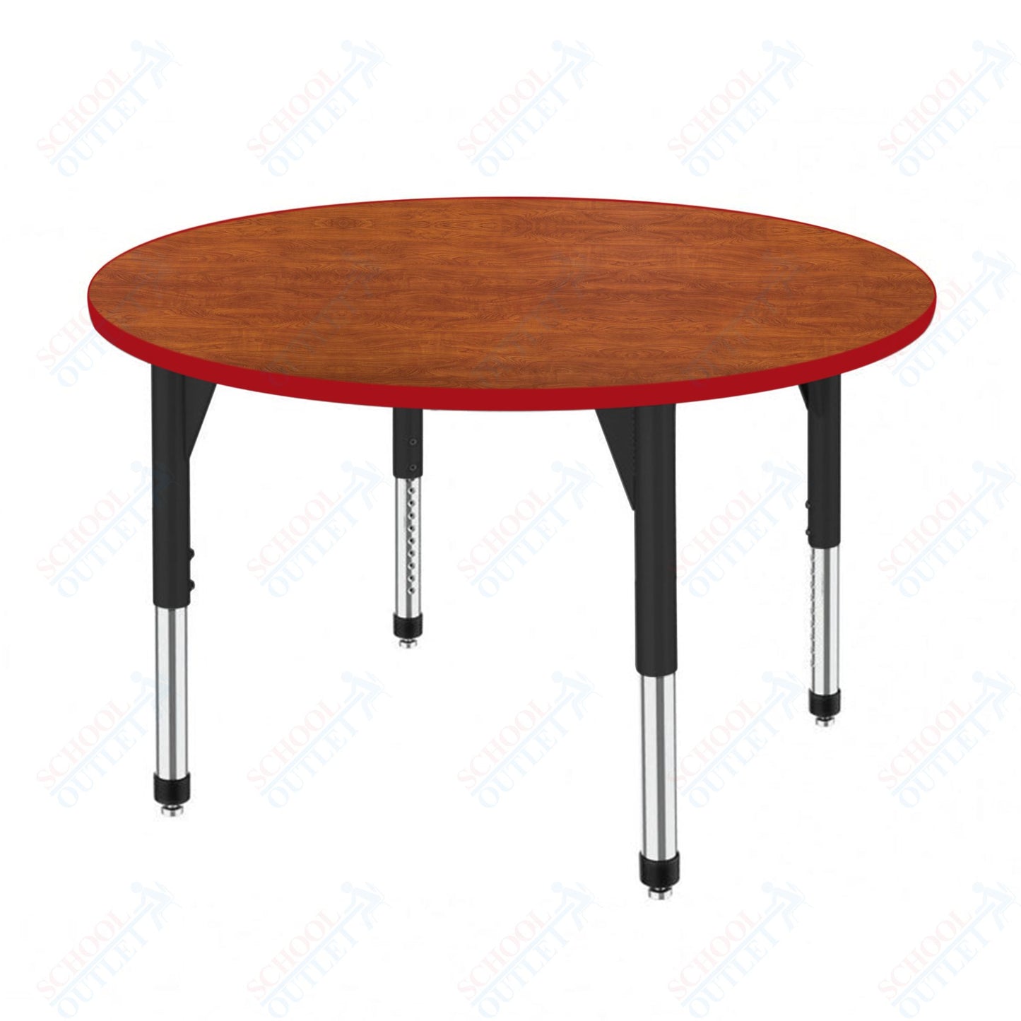 Marco Premier Series 42" Round Stand-Up Table Adjustable Height 32"-42" (43-2245-MA)