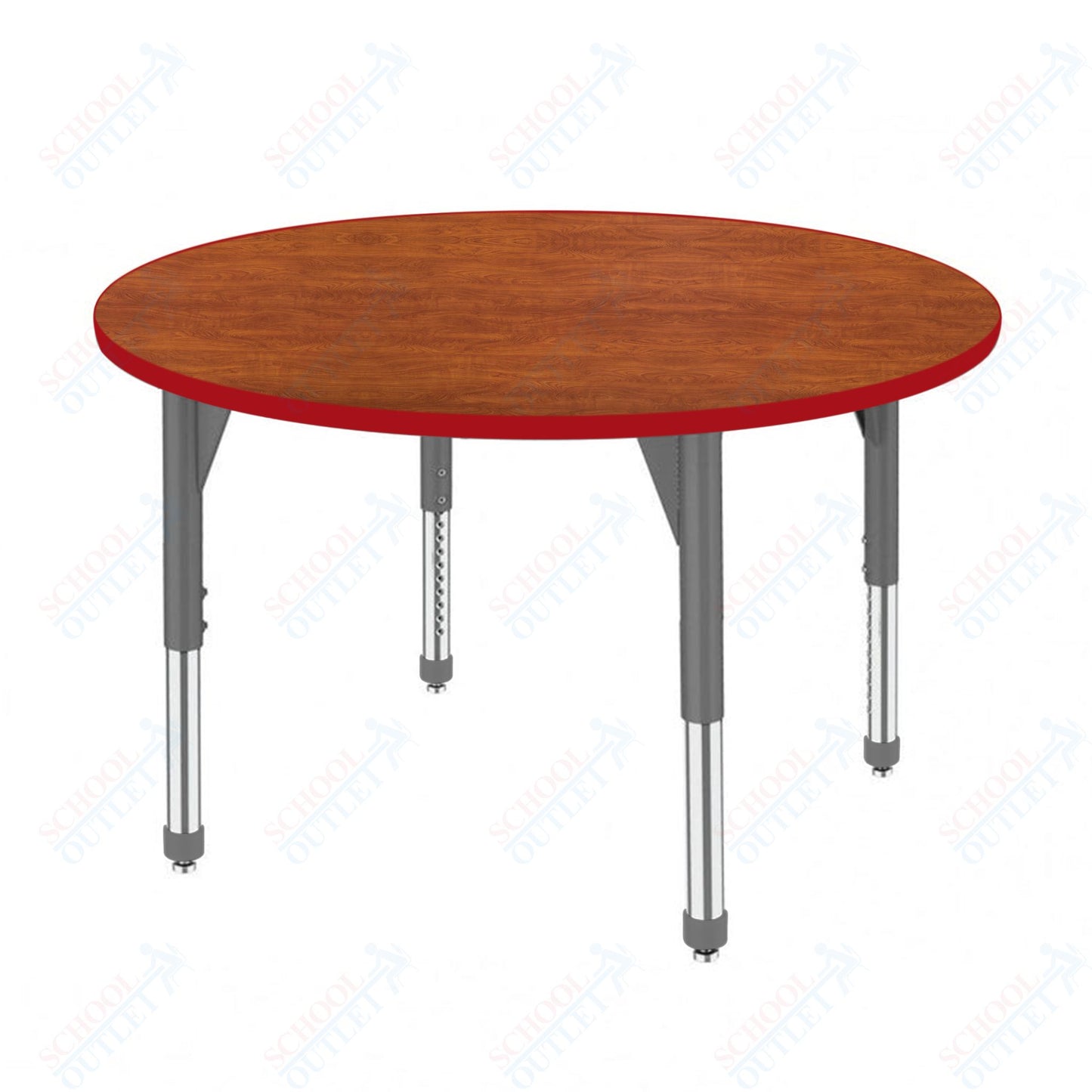 Marco Premier Series 42" Round Stand-Up Table Adjustable Height 32"-42" (43-2245-MA)