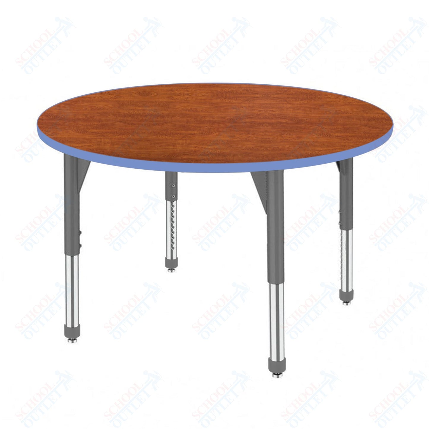 Marco Premier Series 42" Round Stand-Up Table Adjustable Height 32"-42" (43-2245-MA)
