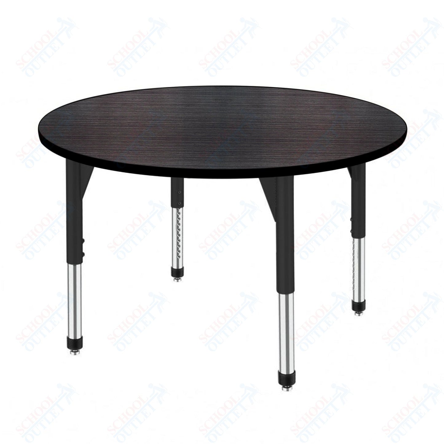 Marco Premier Series 42" Round Stand-Up Table Adjustable Height 32"-42" (43-2245-MA)