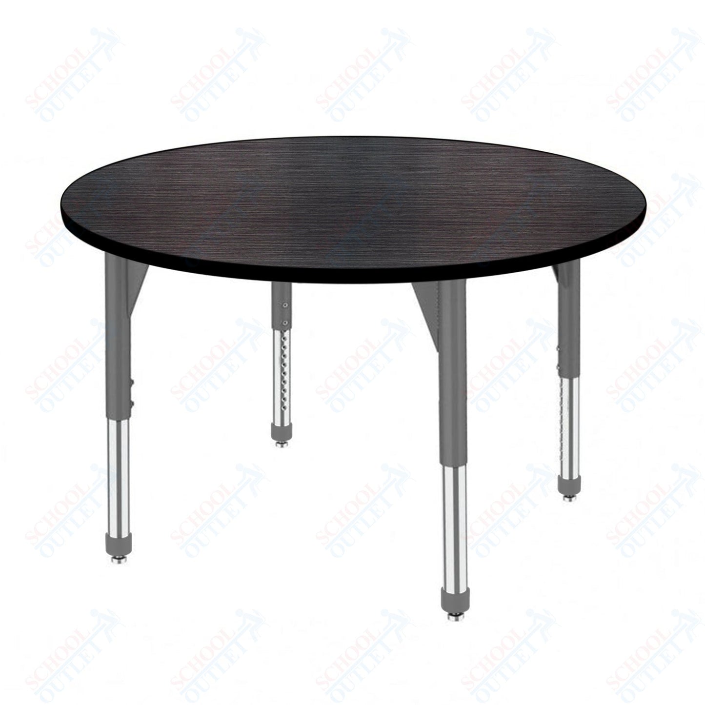Marco Premier Series 42" Round Stand-Up Table Adjustable Height 32"-42" (43-2245-MA)