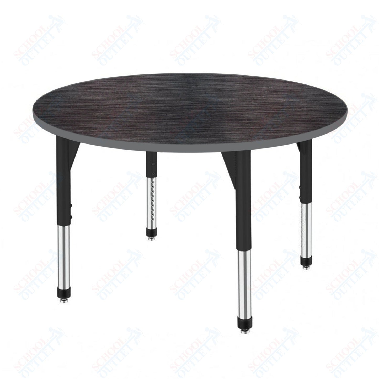 Marco Premier Series 42" Round Stand-Up Table Adjustable Height 32"-42" (43-2245-MA)