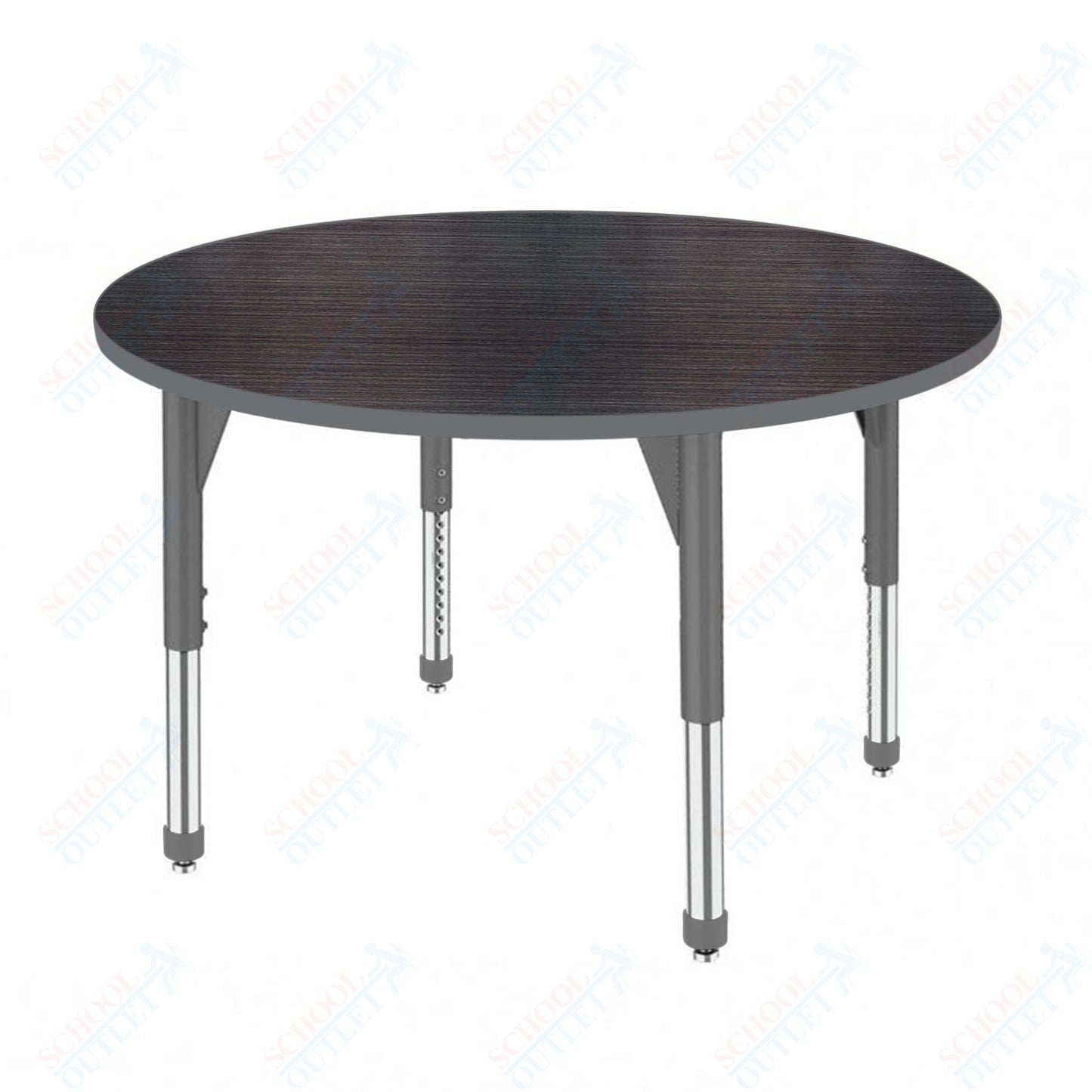 Marco Premier Series 42" Round Stand-Up Table Adjustable Height 32"-42" (43-2245-MA)