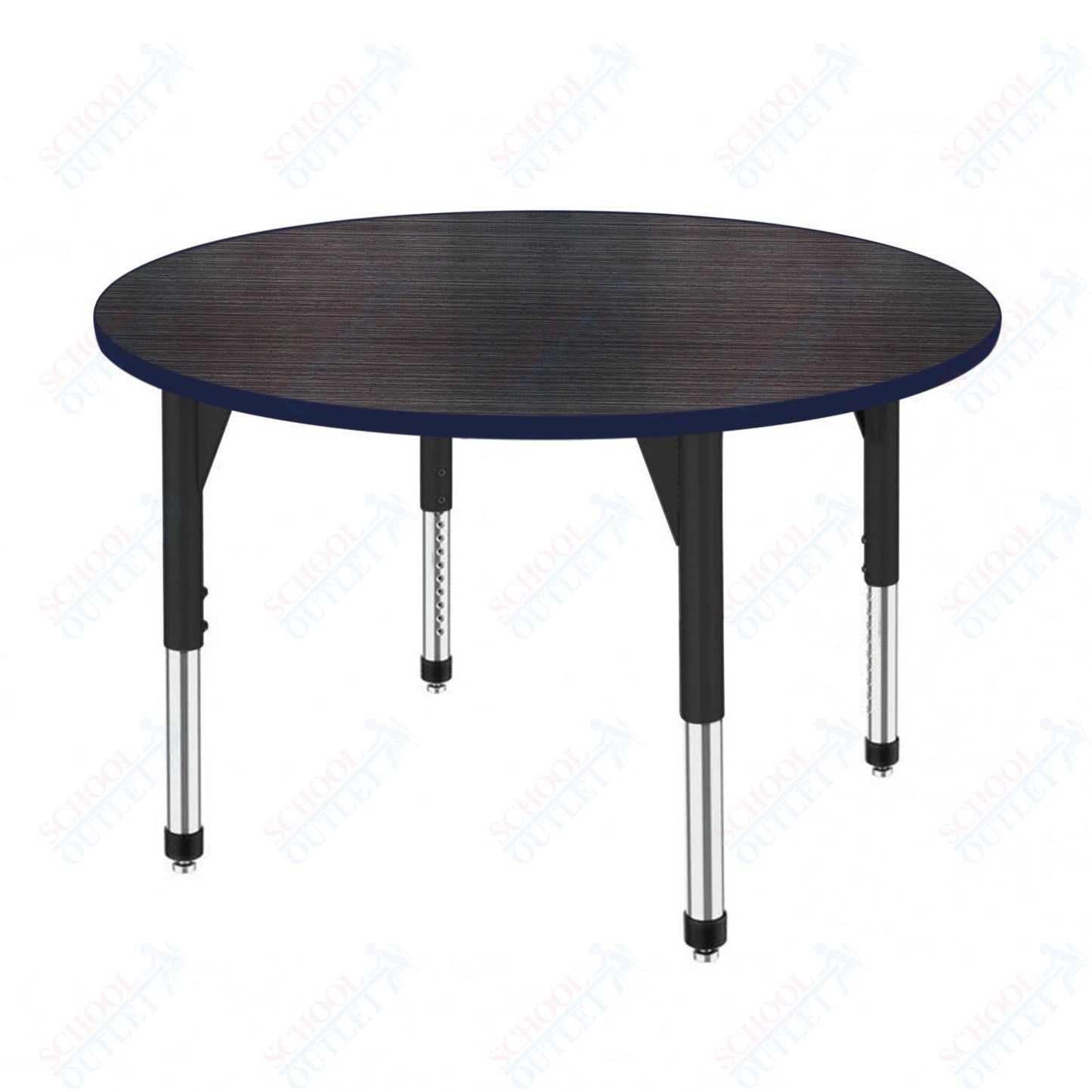 Marco Premier Series 42" Round Stand-Up Table Adjustable Height 32"-42" (43-2245-MA)