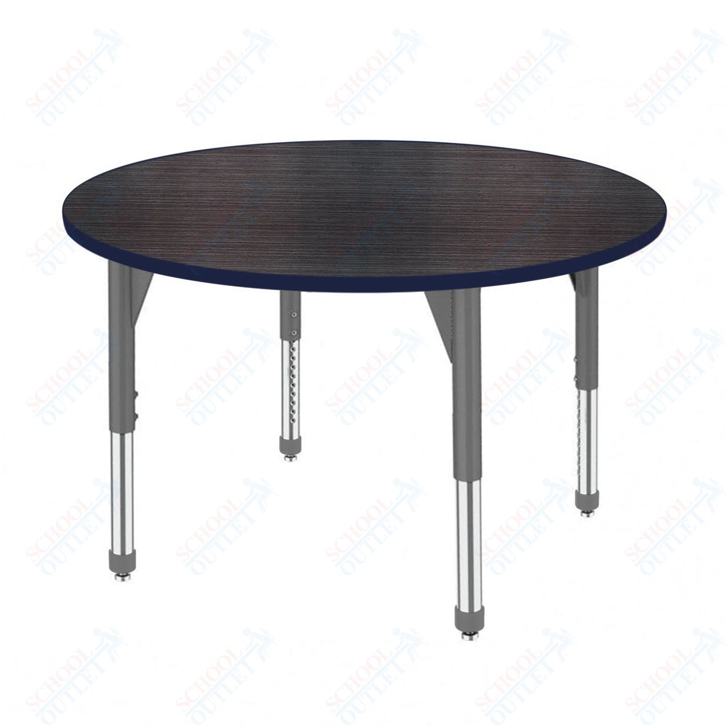 Marco Premier Series 42" Round Stand-Up Table Adjustable Height 32"-42" (43-2245-MA)