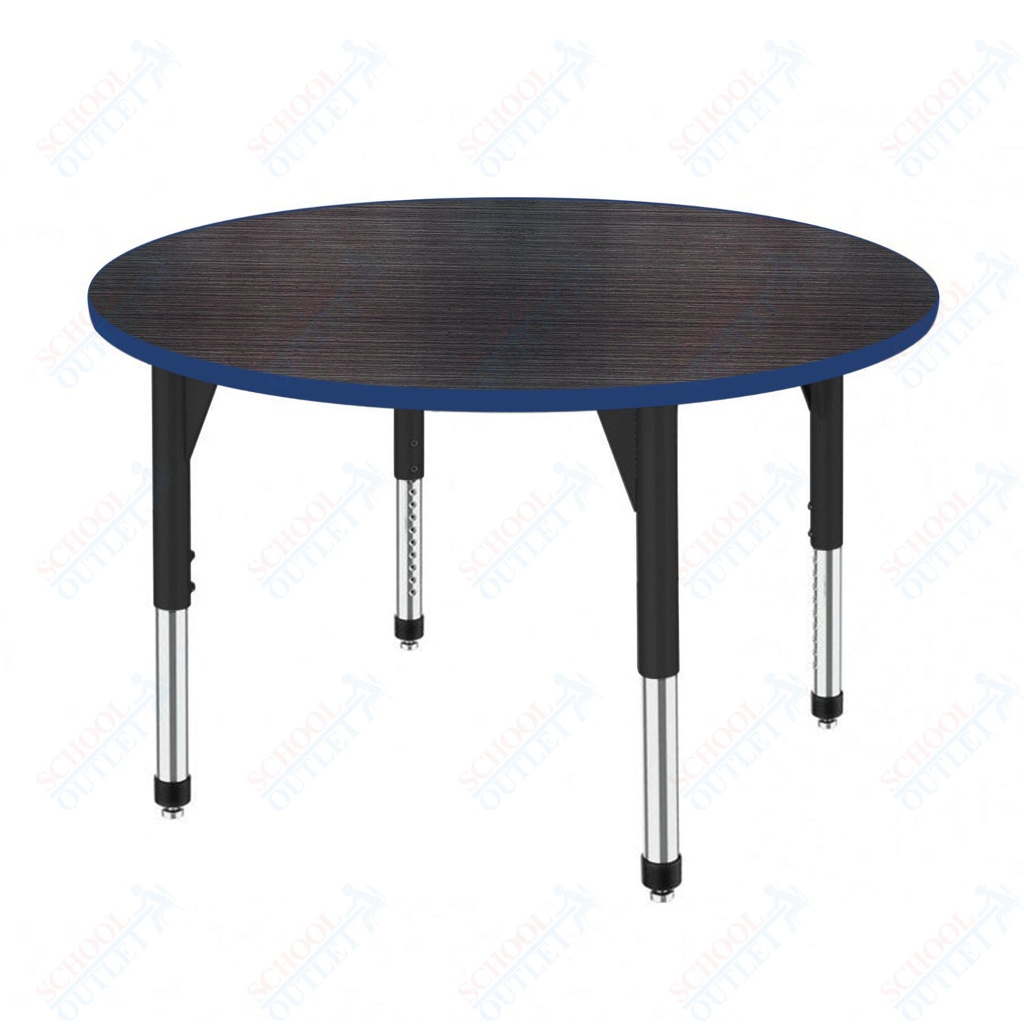 Marco Premier Series 42" Round Stand-Up Table Adjustable Height 32"-42" (43-2245-MA)