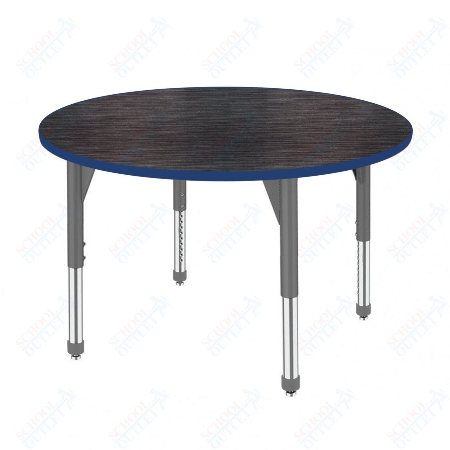 Marco Premier Series 42" Round Stand-Up Table Adjustable Height 32"-42" (43-2245-MA)