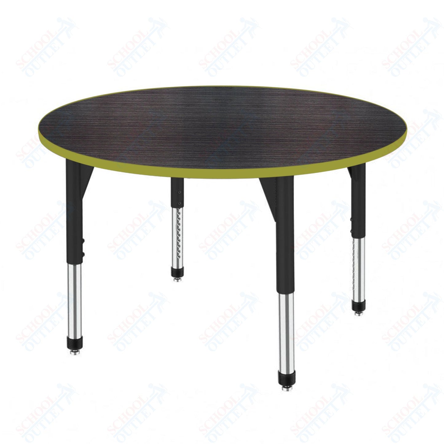 Marco Premier Series 42" Round Stand-Up Table Adjustable Height 32"-42" (43-2245-MA)