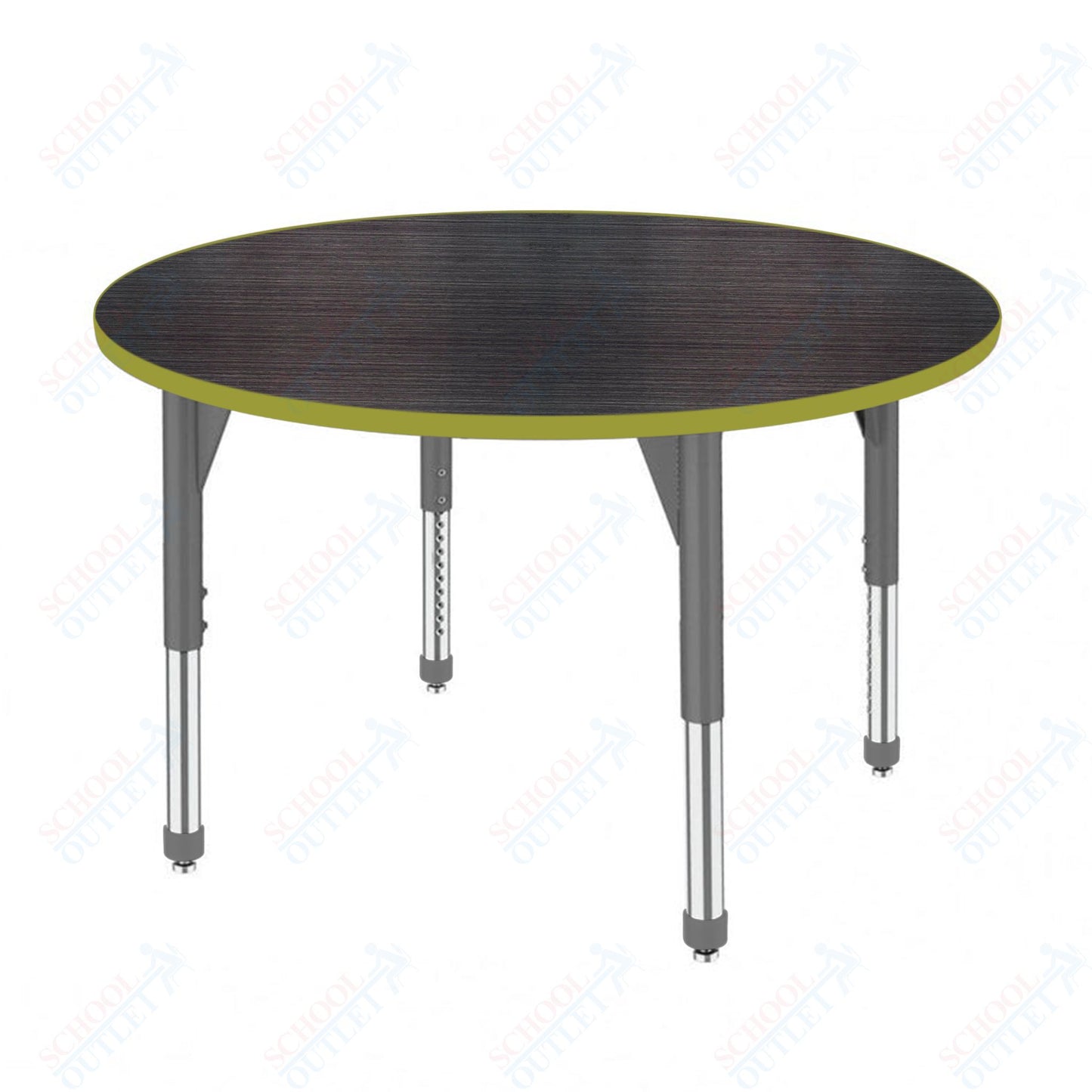Marco Premier Series 42" Round Stand-Up Table Adjustable Height 32"-42" (43-2245-MA)
