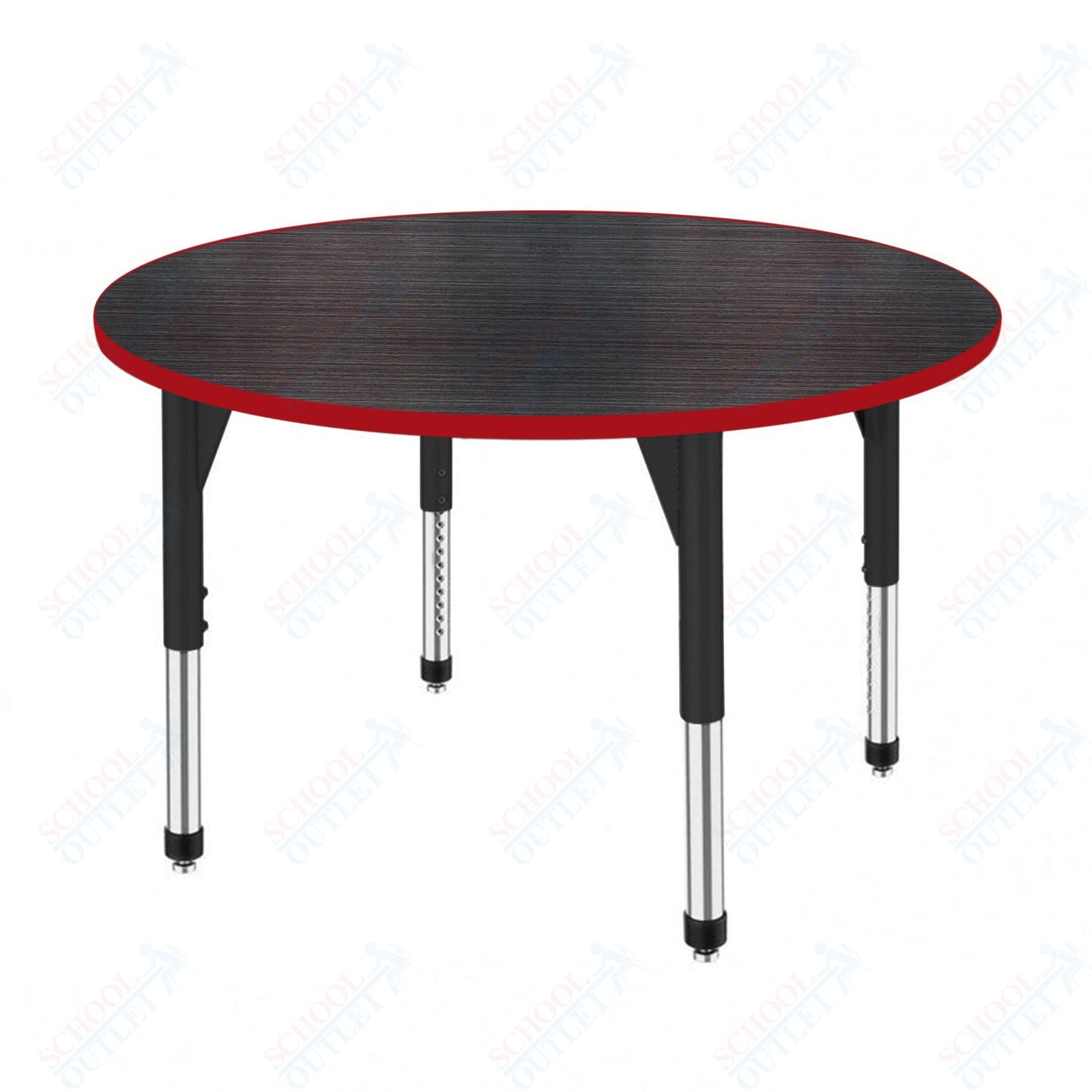 Marco Premier Series 42" Round Stand-Up Table Adjustable Height 32"-42" (43-2245-MA)