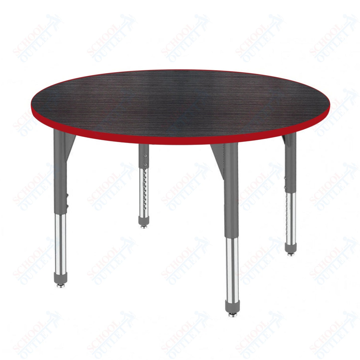 Marco Premier Series 42" Round Stand-Up Table Adjustable Height 32"-42" (43-2245-MA)