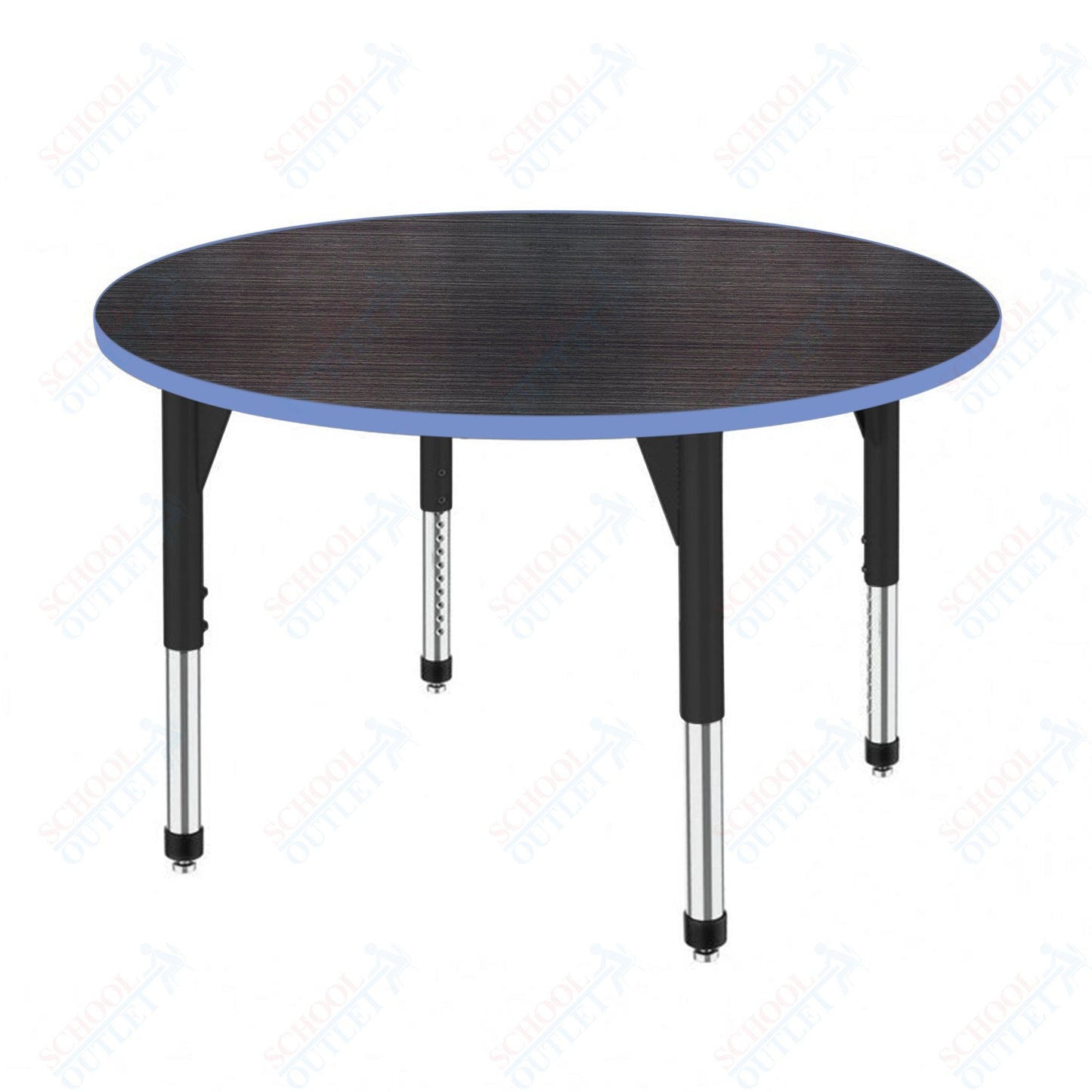 Marco Premier Series 42" Round Stand-Up Table Adjustable Height 32"-42" (43-2245-MA)