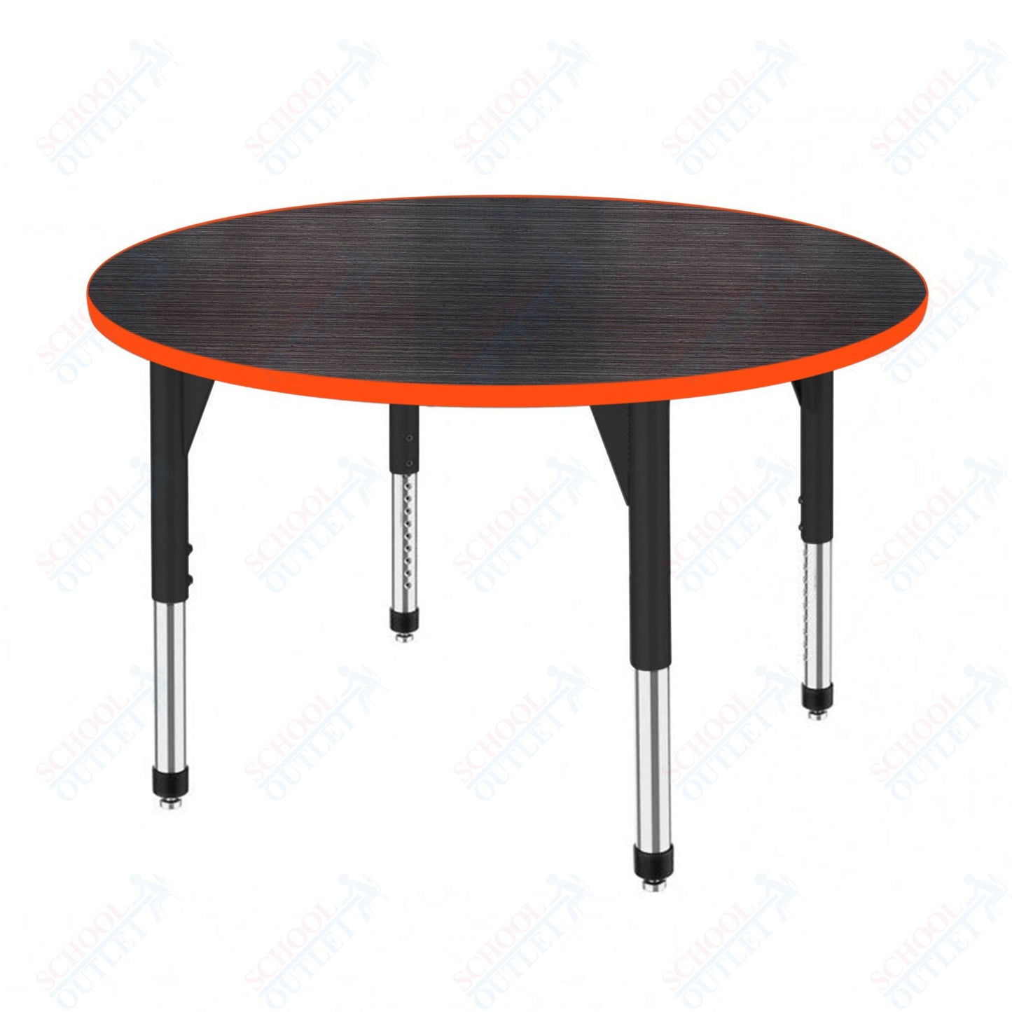 Marco Premier Series 42" Round Stand-Up Table Adjustable Height 32"-42" (43-2245-MA)