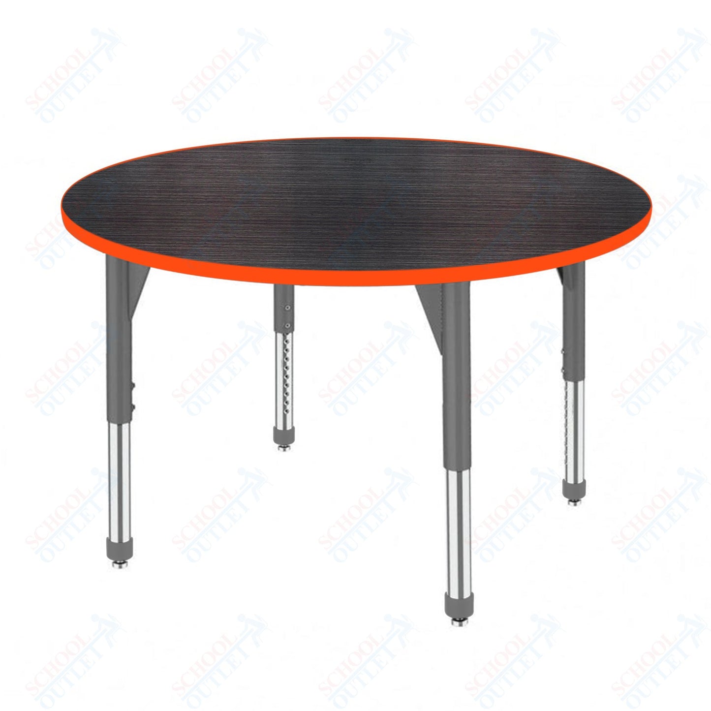 Marco Premier Series 42" Round Stand-Up Table Adjustable Height 32"-42" (43-2245-MA)